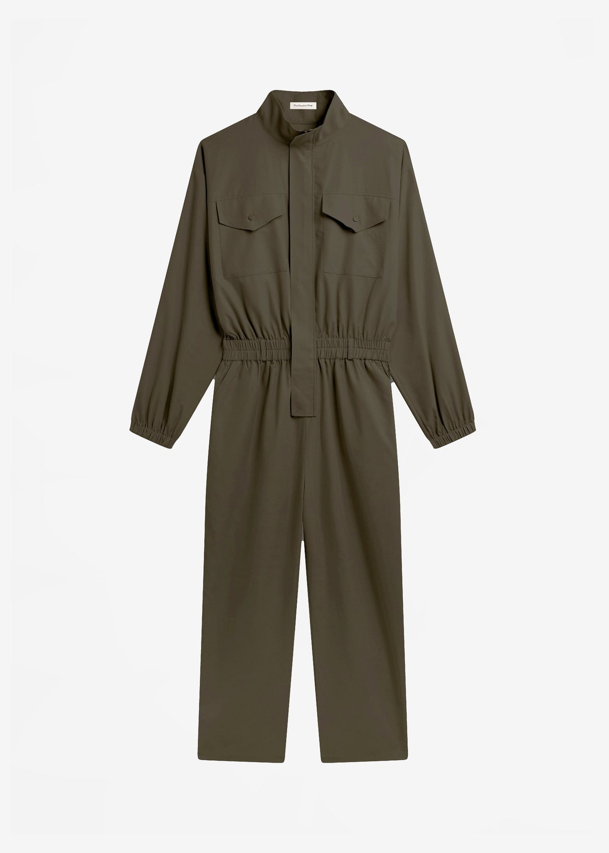 Tropez Jumpsuit - Khaki - 8