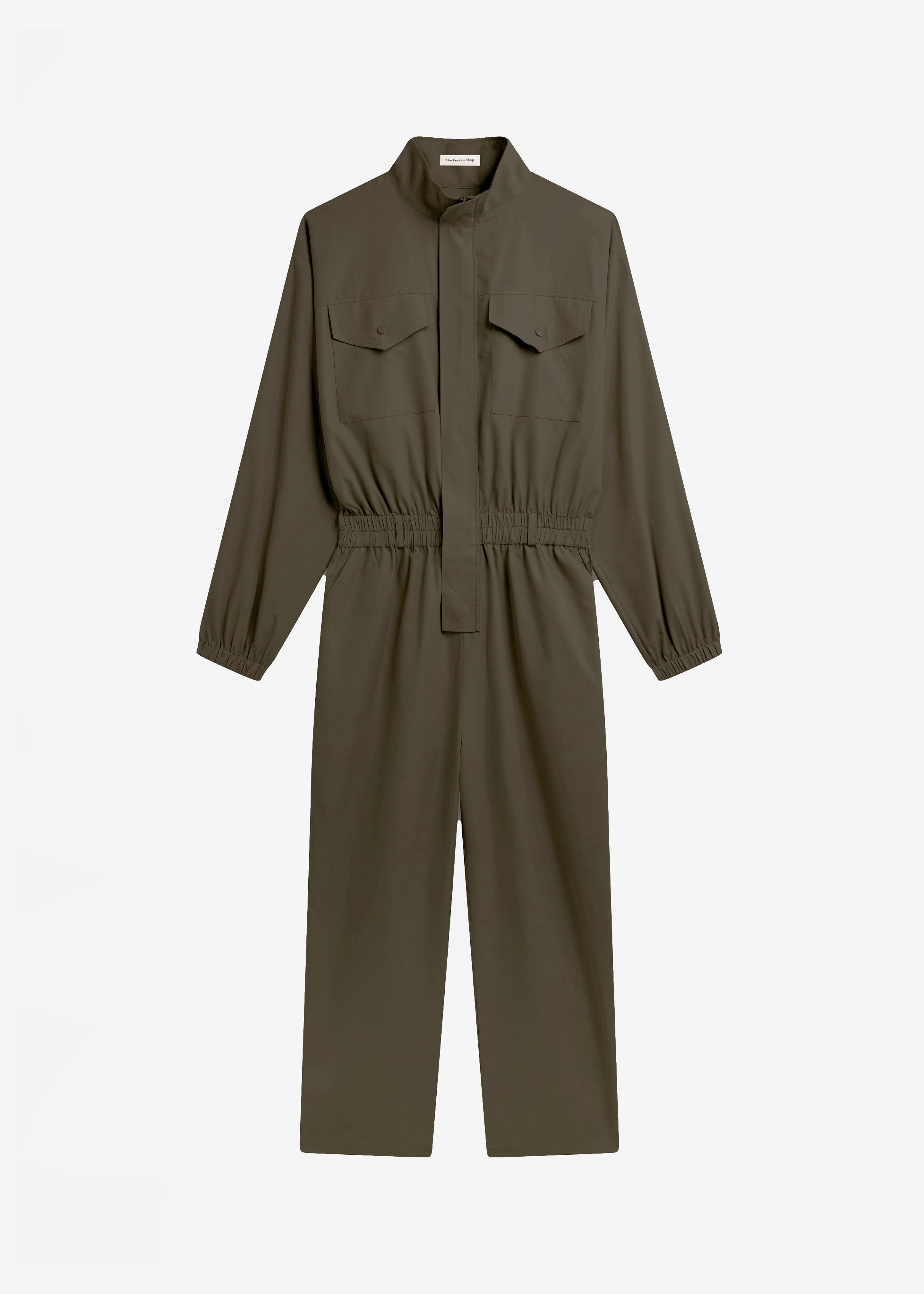 Tropez Jumpsuit - Khaki - 8