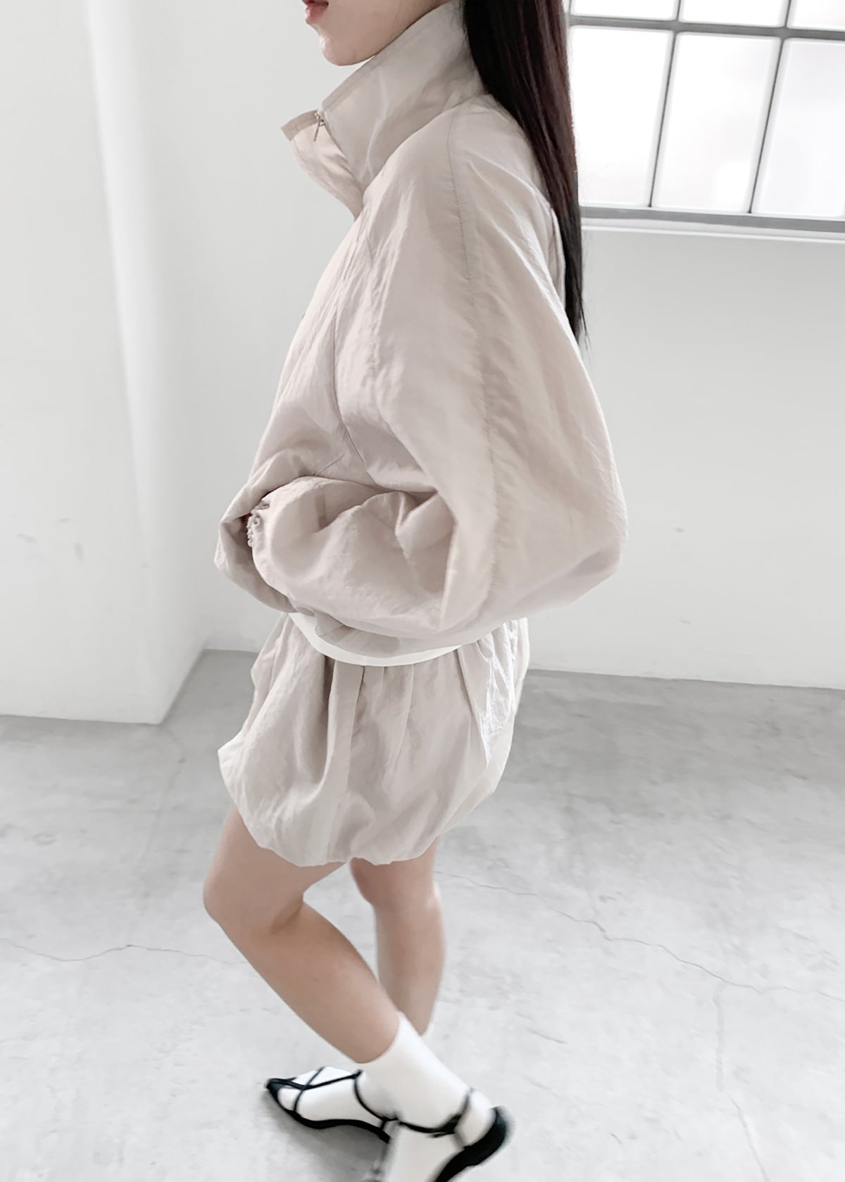 Vaila Sheer Jacket - Stone - 7