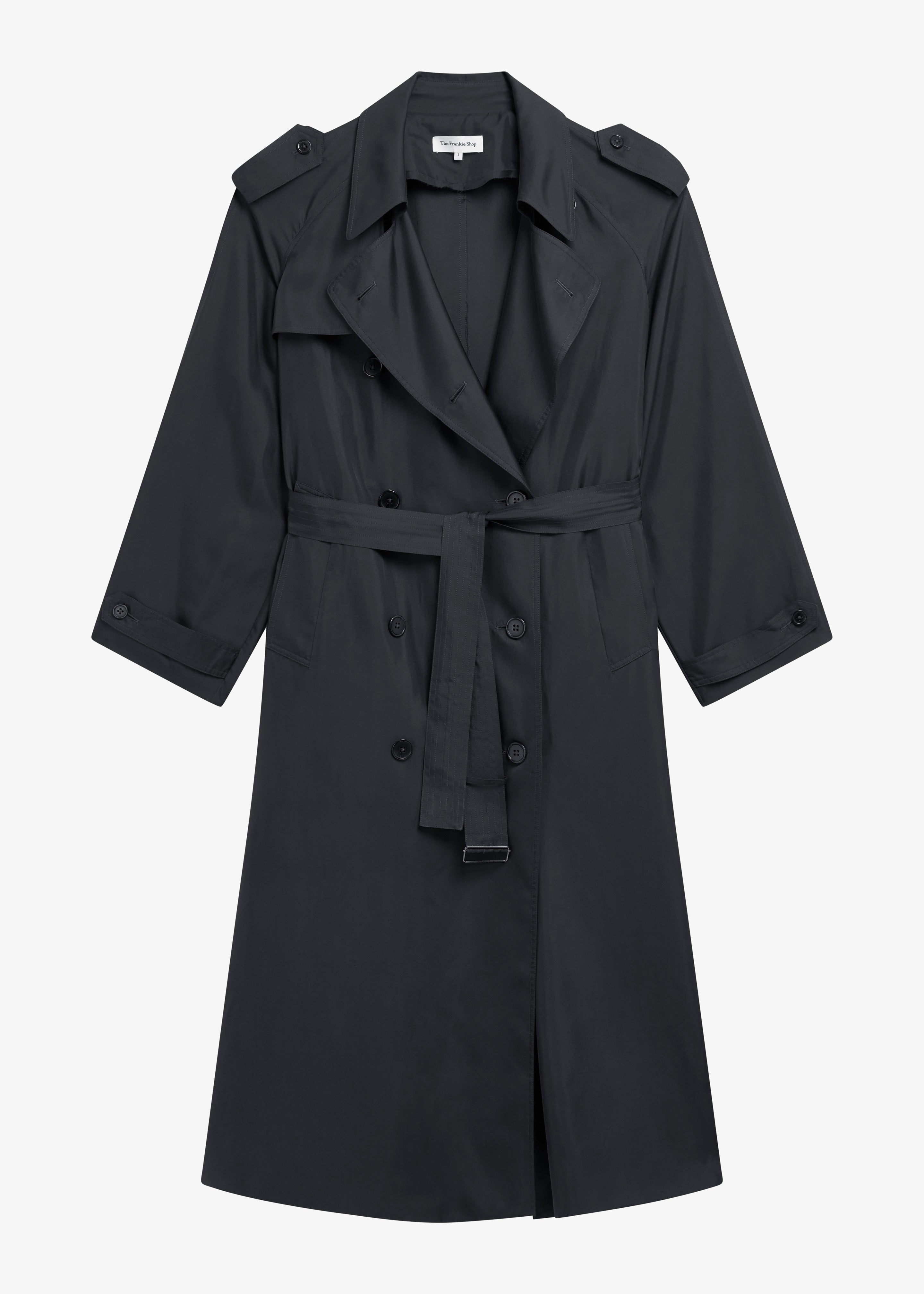 Veyron Trench Coat - Storm Grey - 7