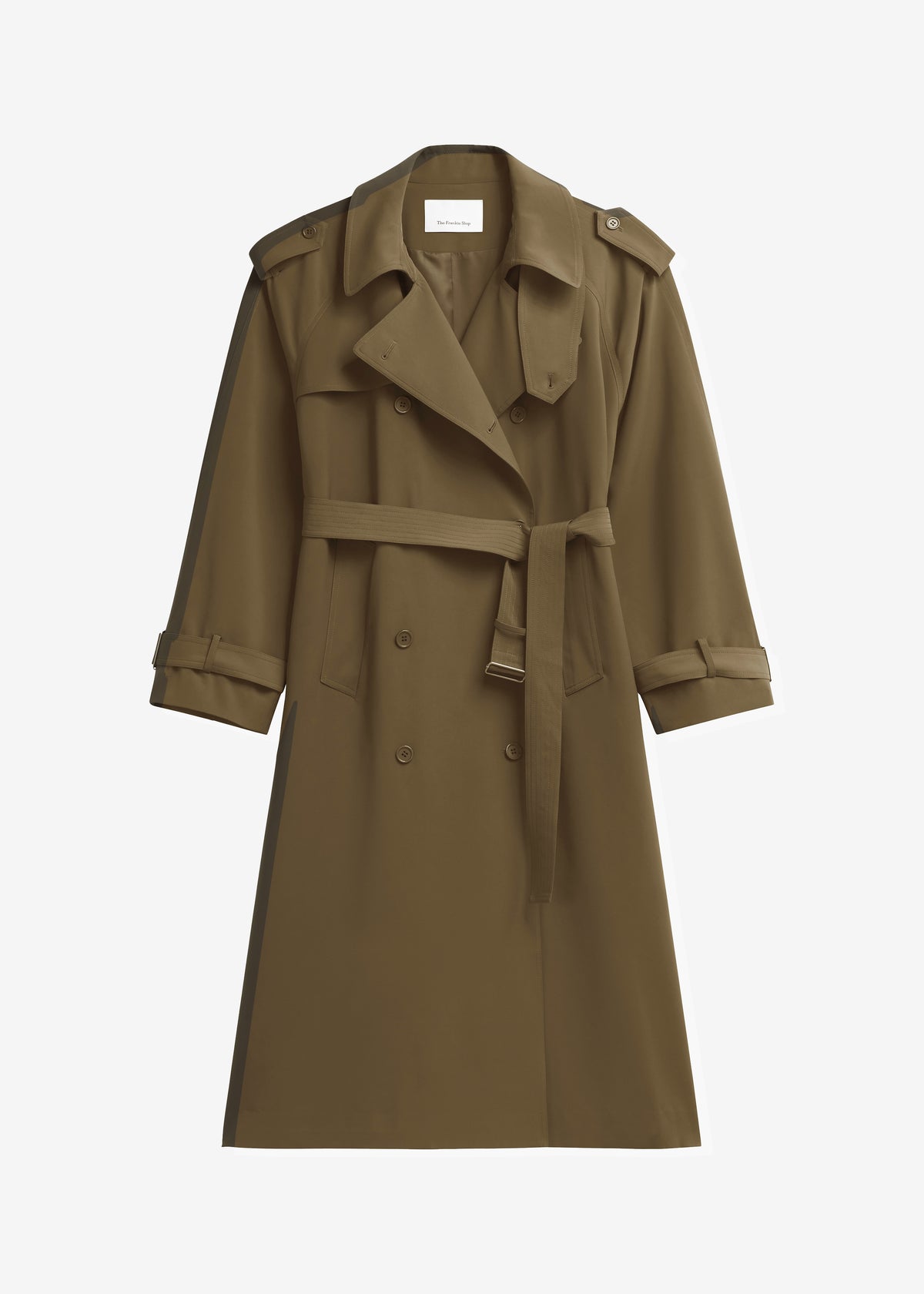 Veyron Trench Coat - Khaki - 12