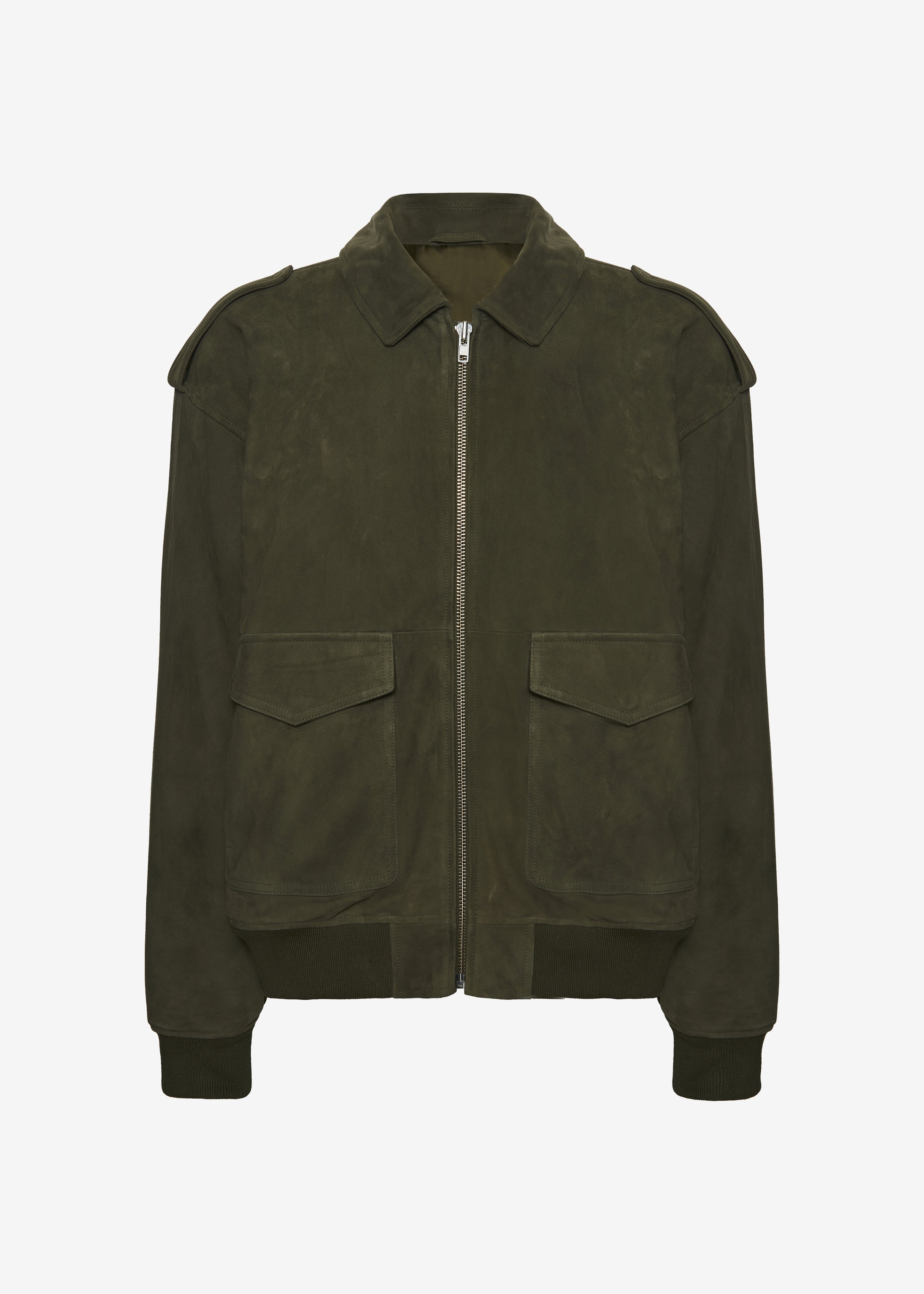 Viper Suede Jacket - Khaki - 13