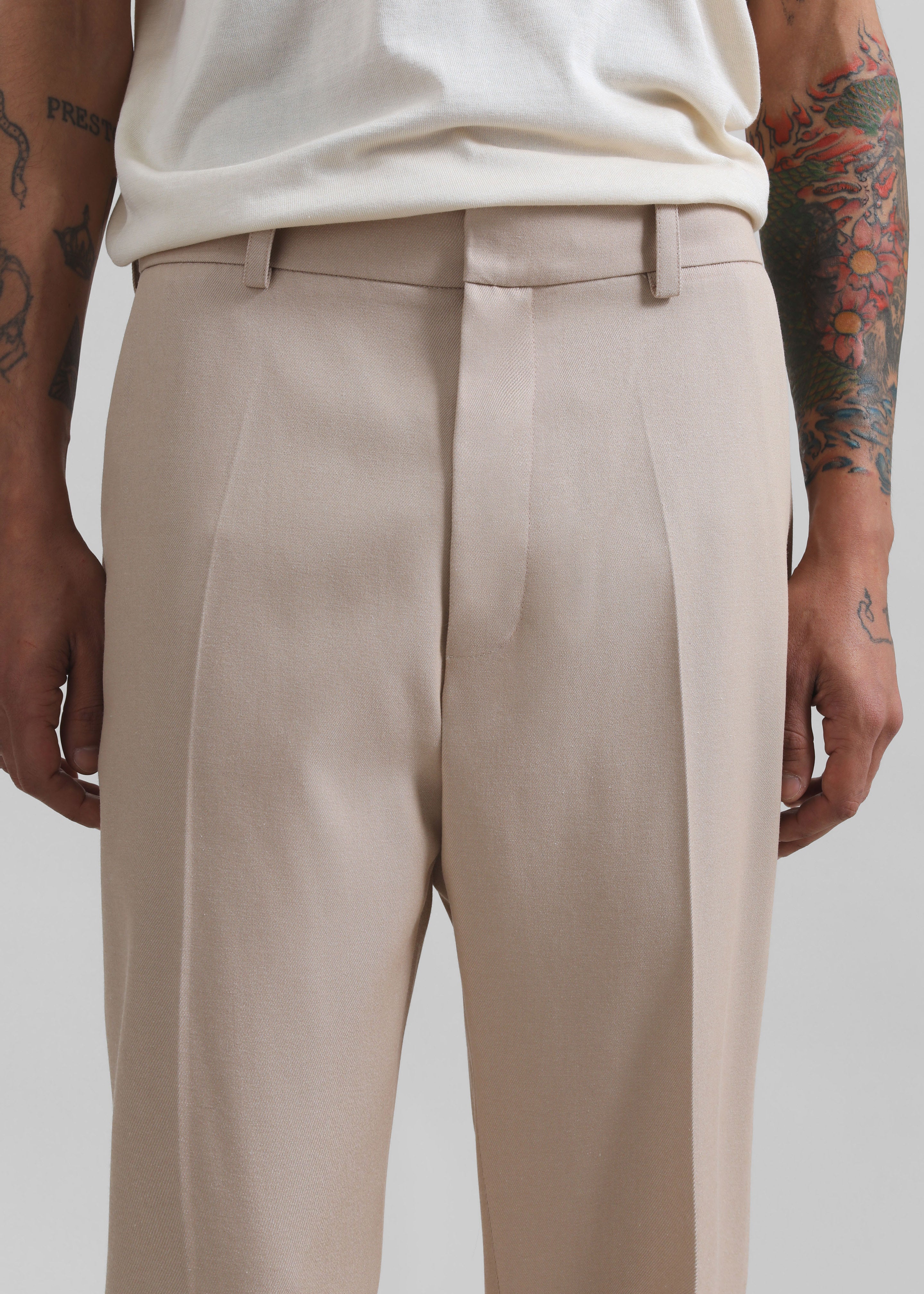 Watson Trousers - Beige - 2