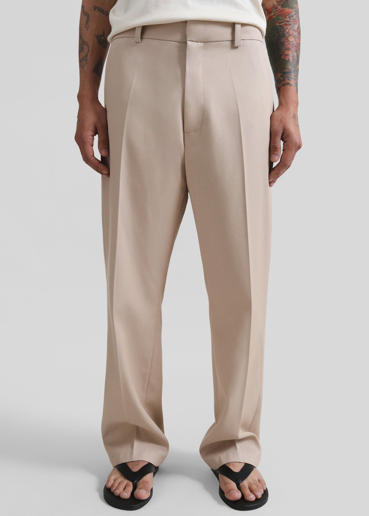 Watson Trousers - Beige - 1