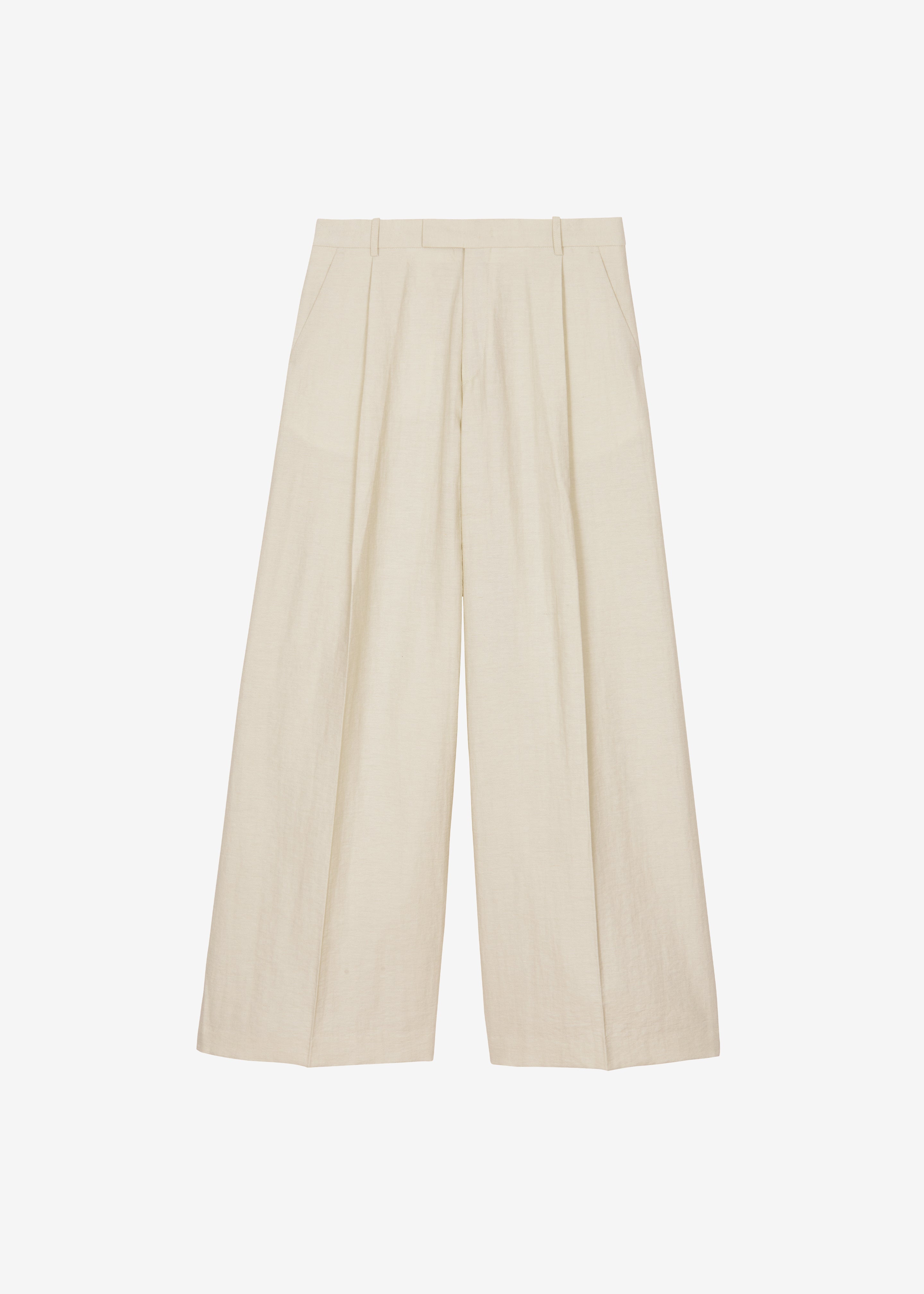 Yasmine Trousers - Light Beige - 9