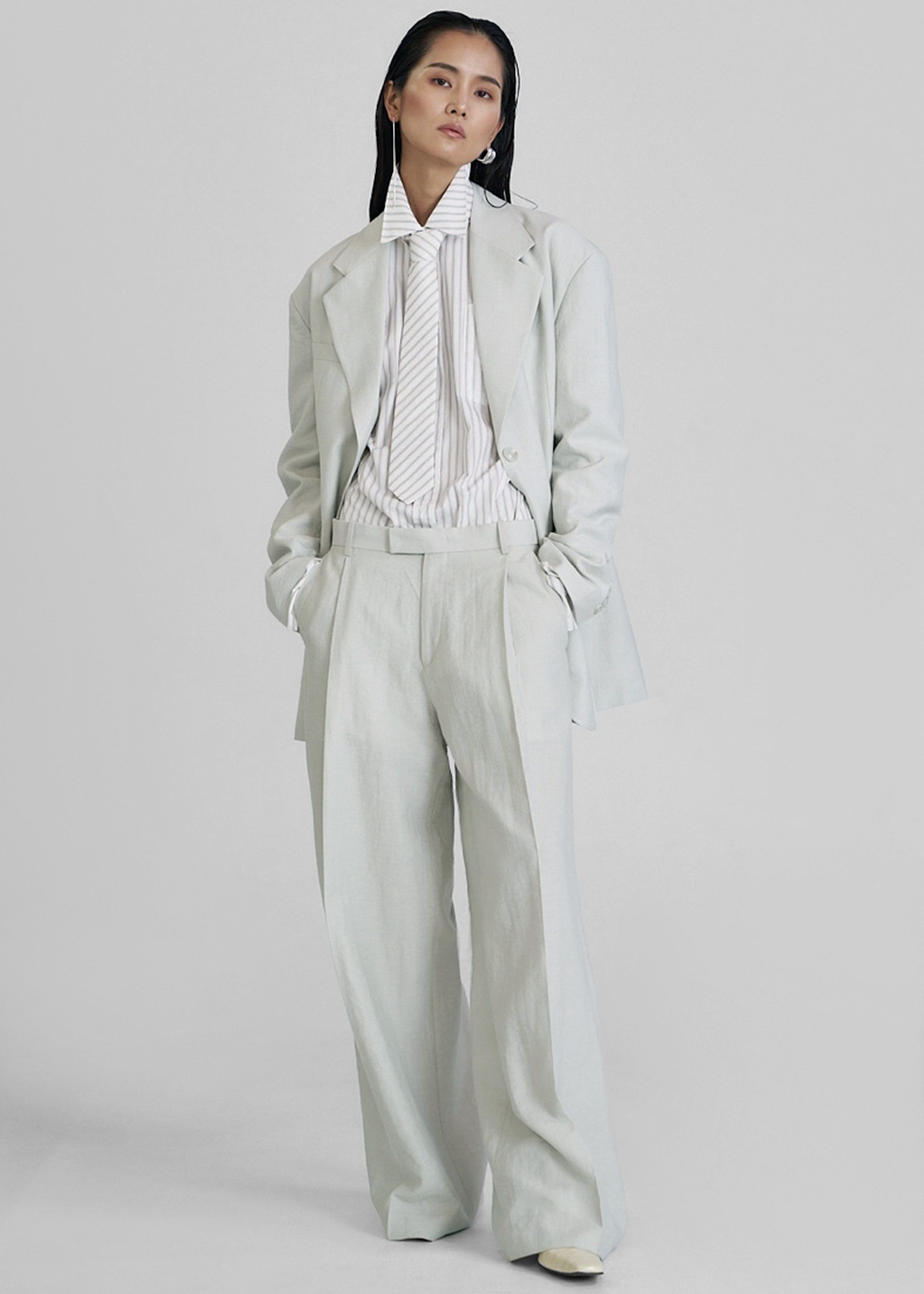 Yasmine Trousers - Mint - 1