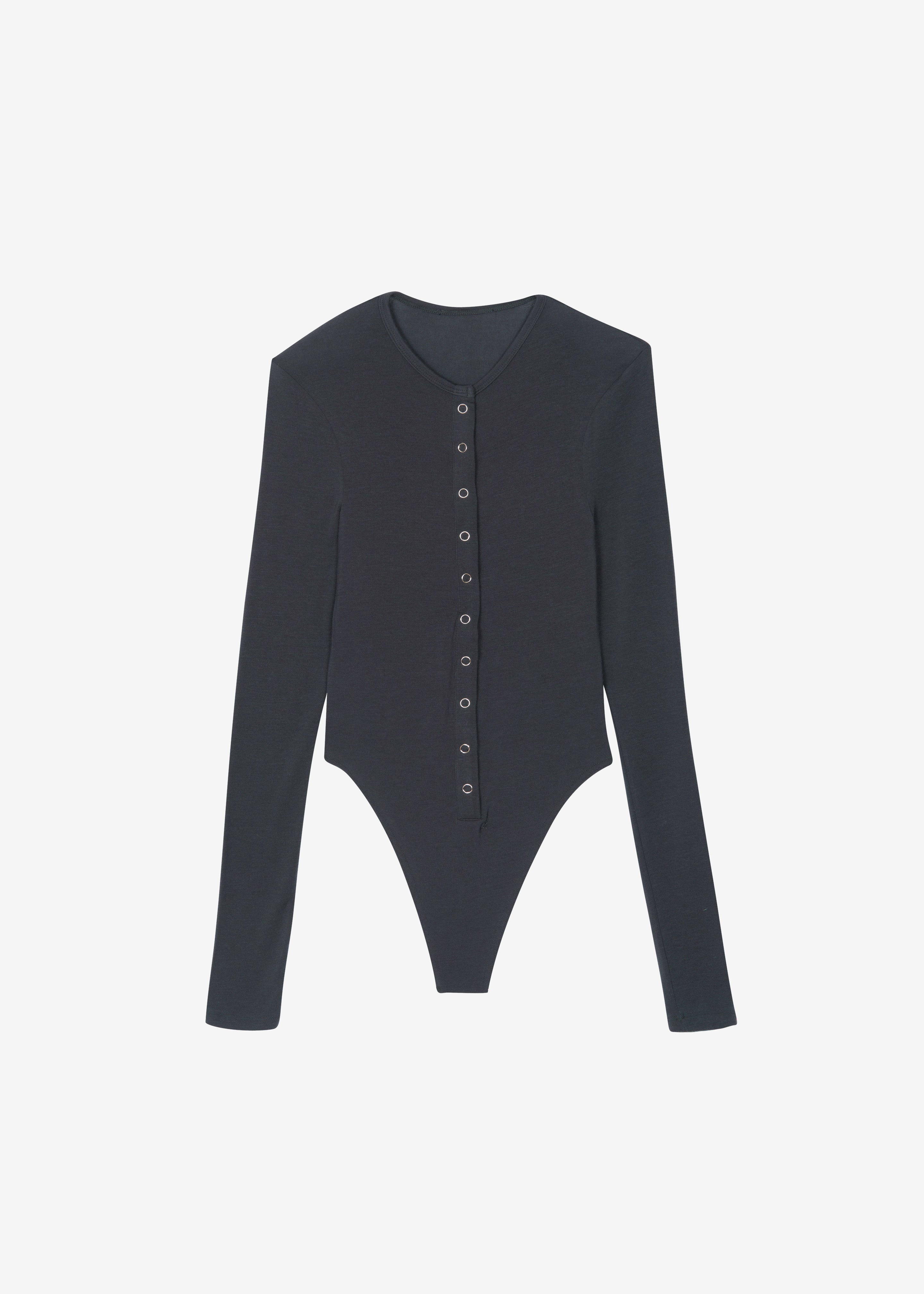 Zadie Bodysuit - Charcoal - 12