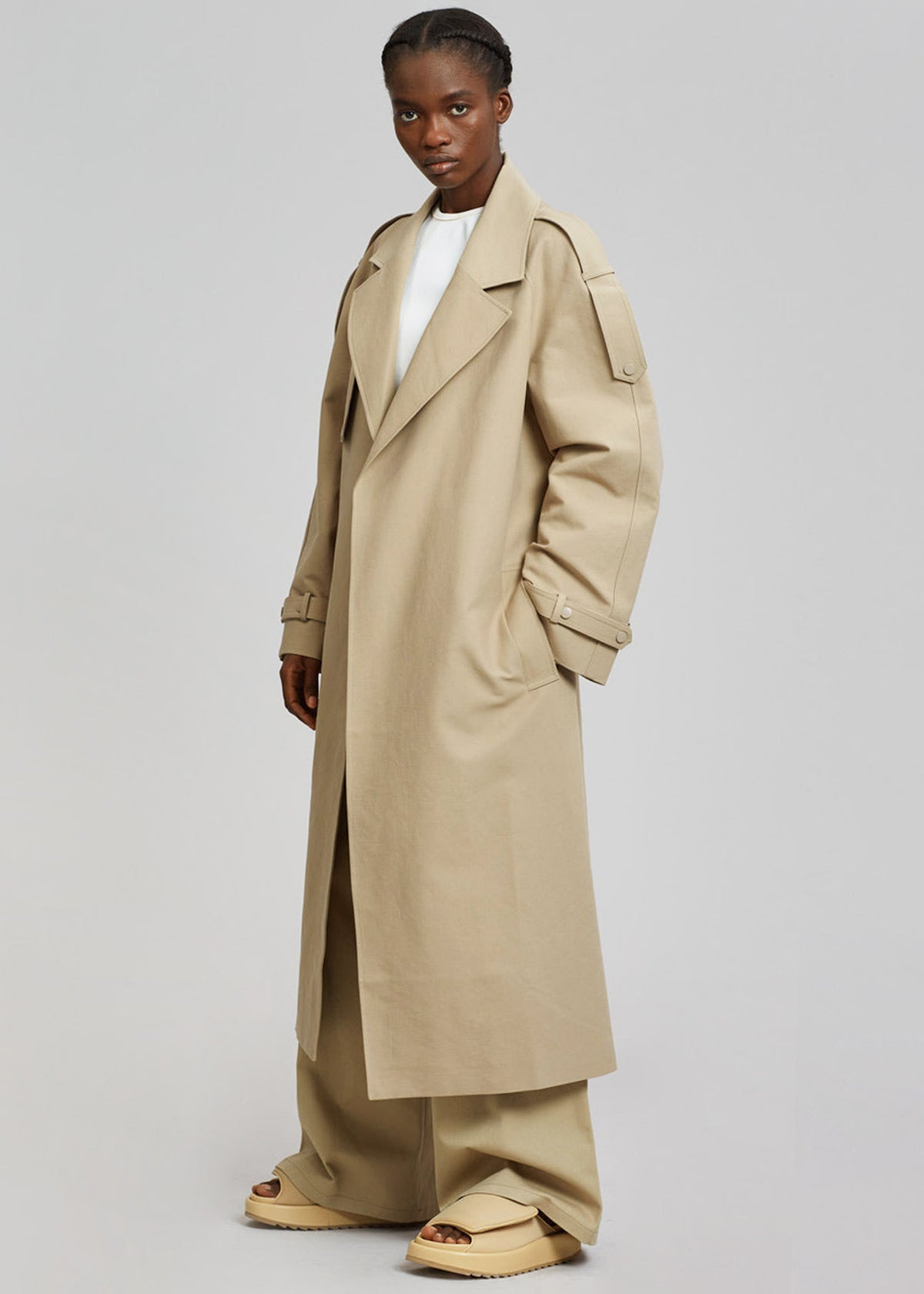 Rhodes Trench Coat - Natural - 4