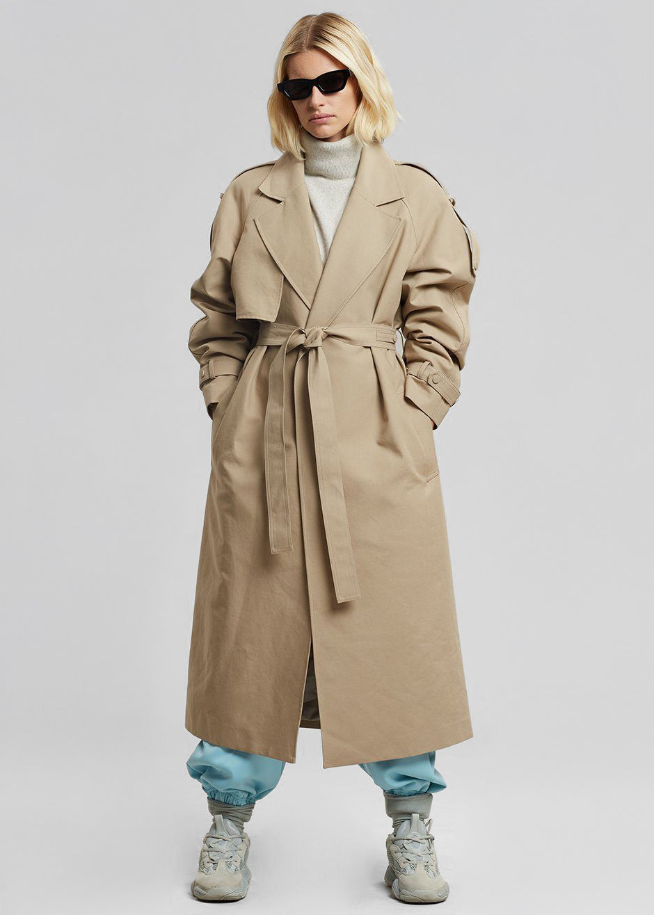 Rhodes Trench Coat - Natural - 5