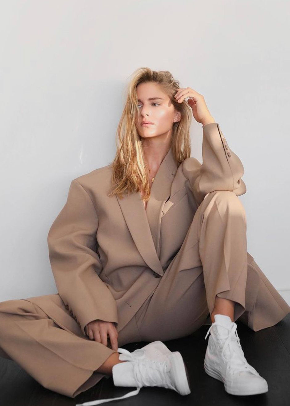 Bea Blazer - Latte - 3