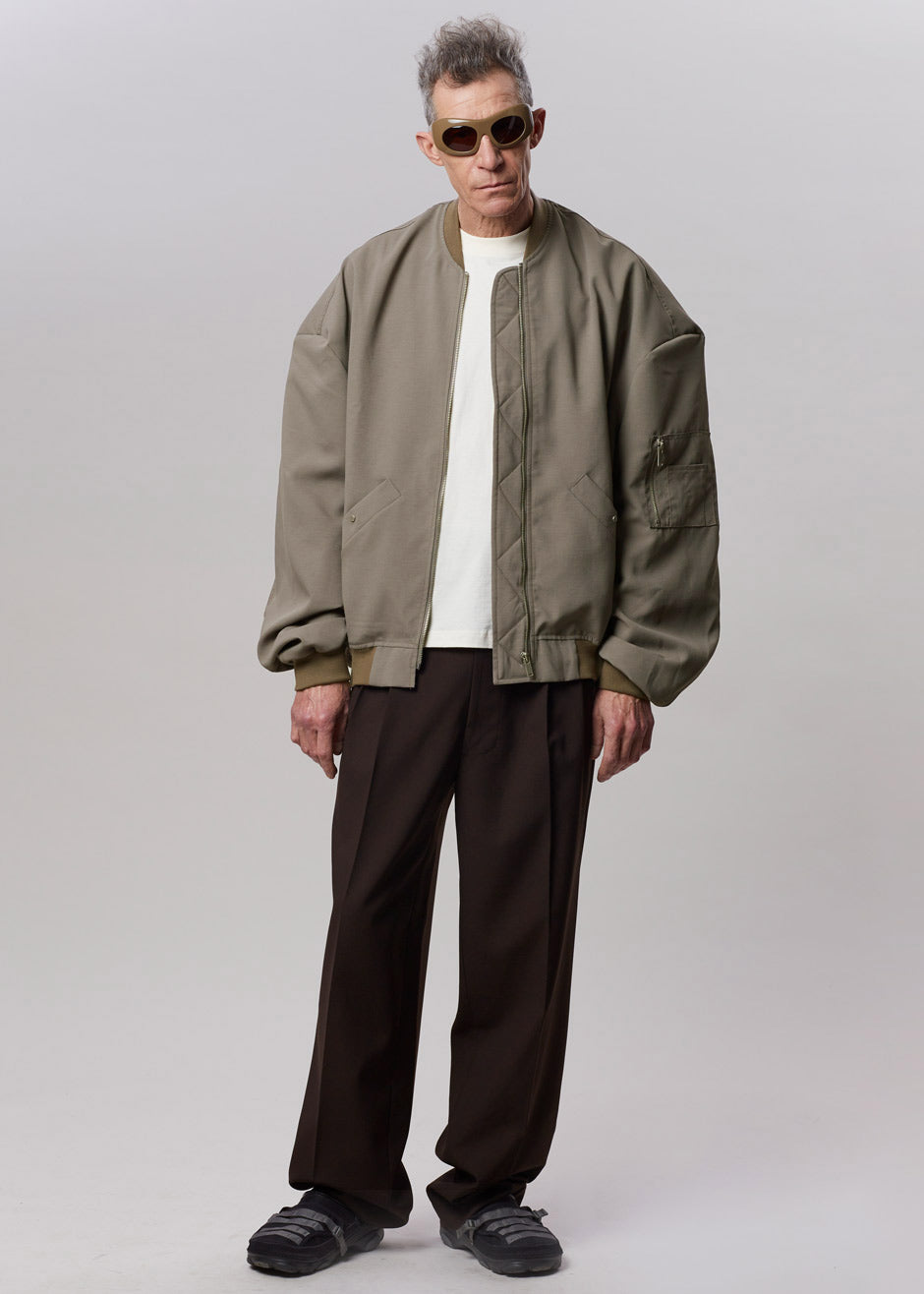 Lumi Bomber Jacket - Dark Olive - 9