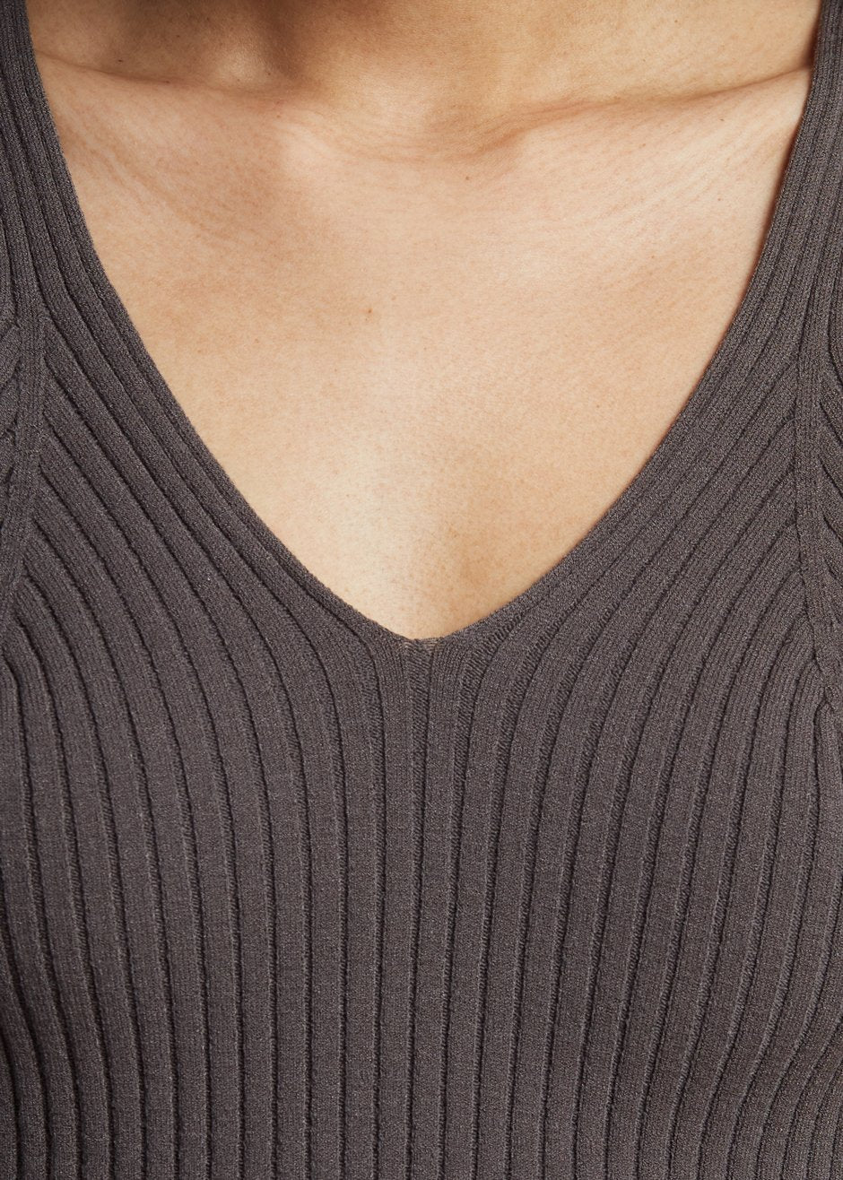 Athena Knit Bralette - Carafe - 6