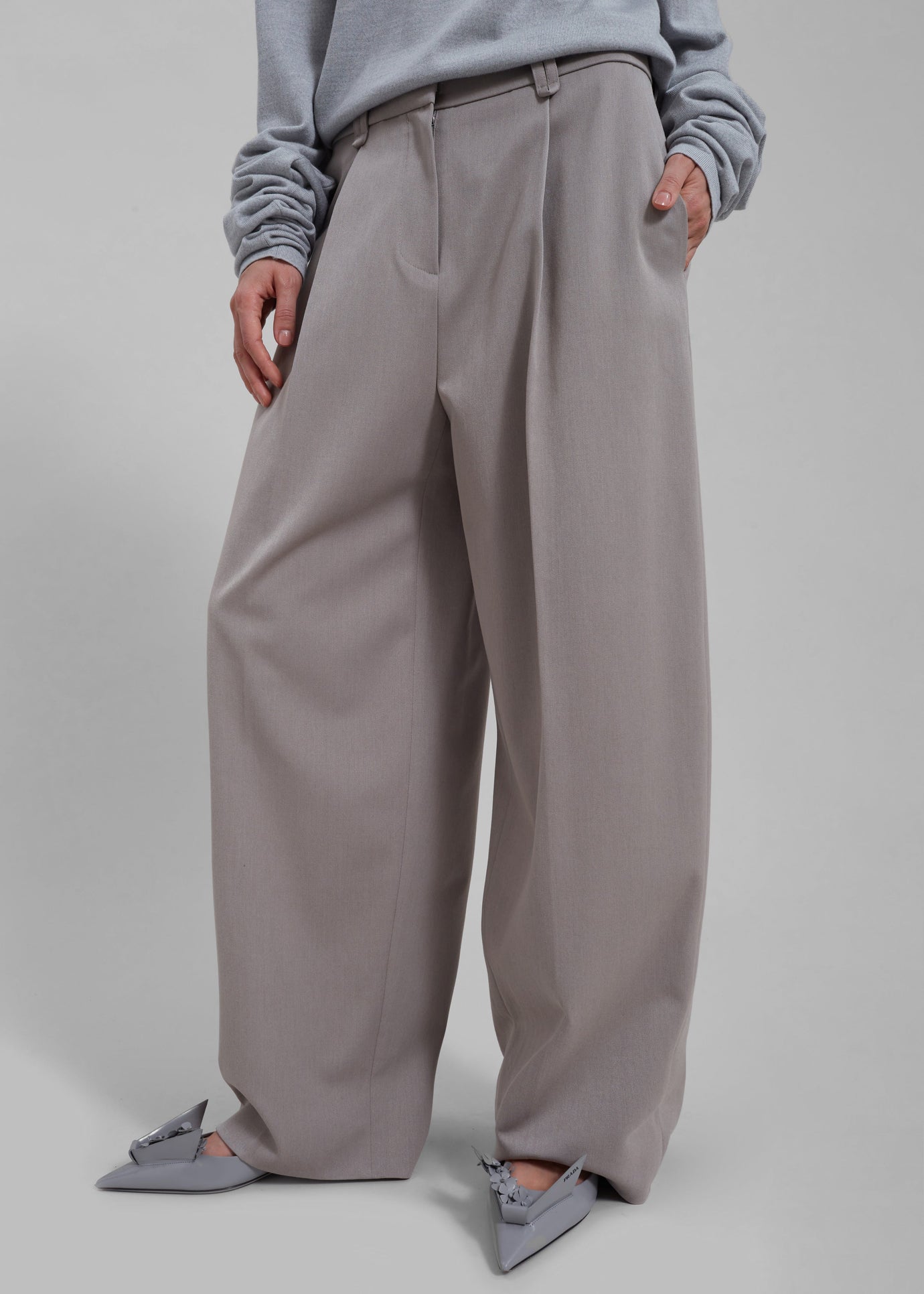 Adair Trousers - Grey - 1