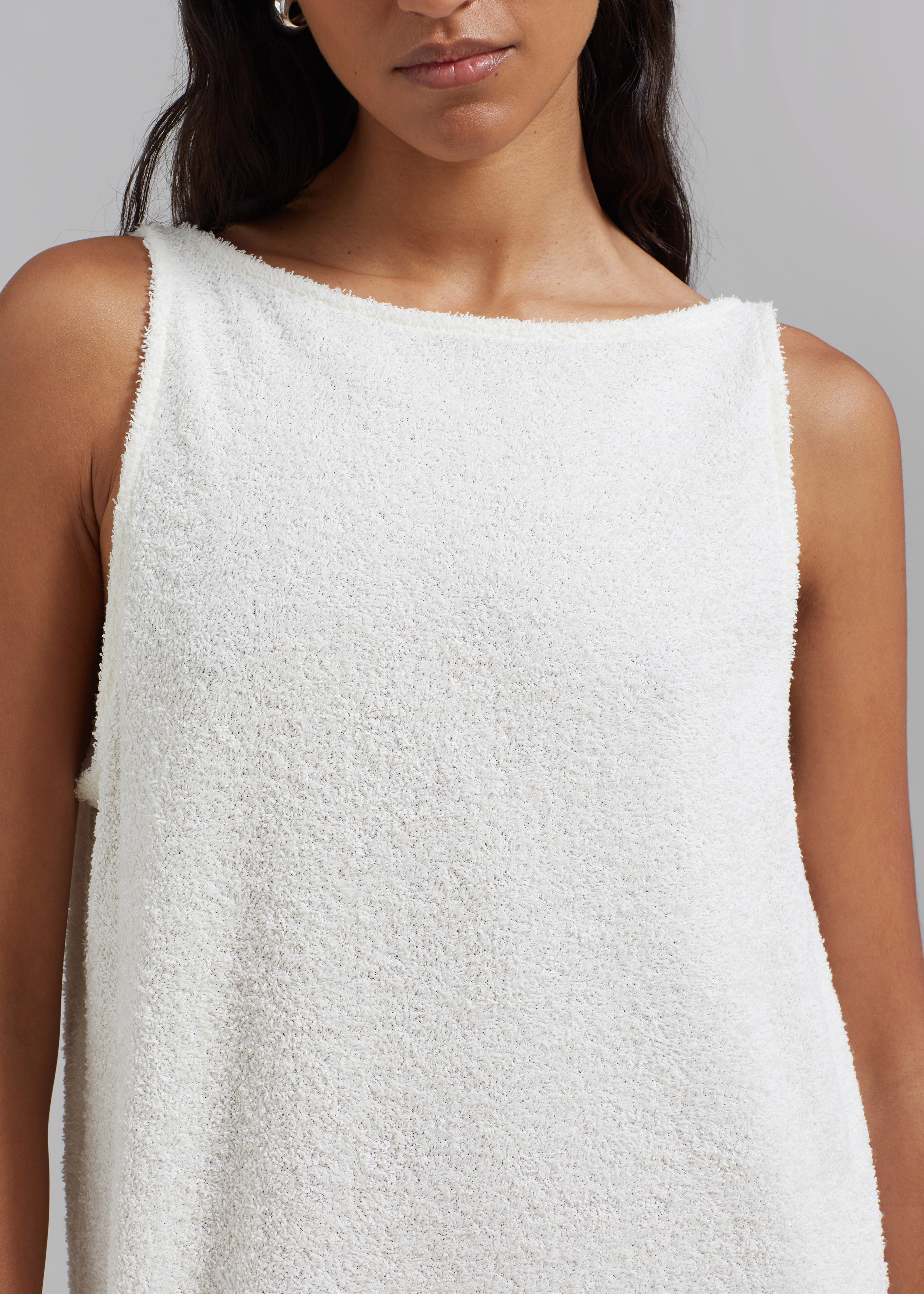 Adelaide Maxi Tank Dress - Cream - 6