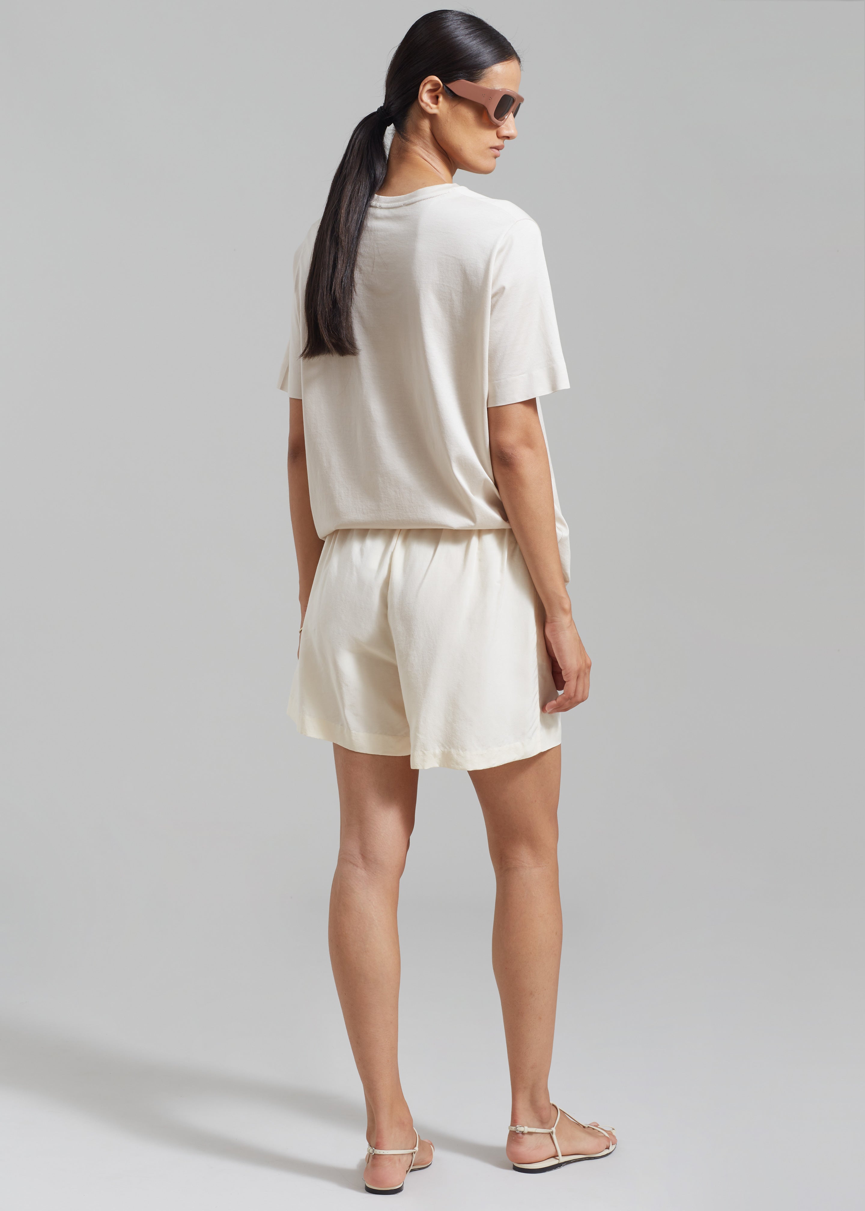 Adeline Shorts - Cream - 5