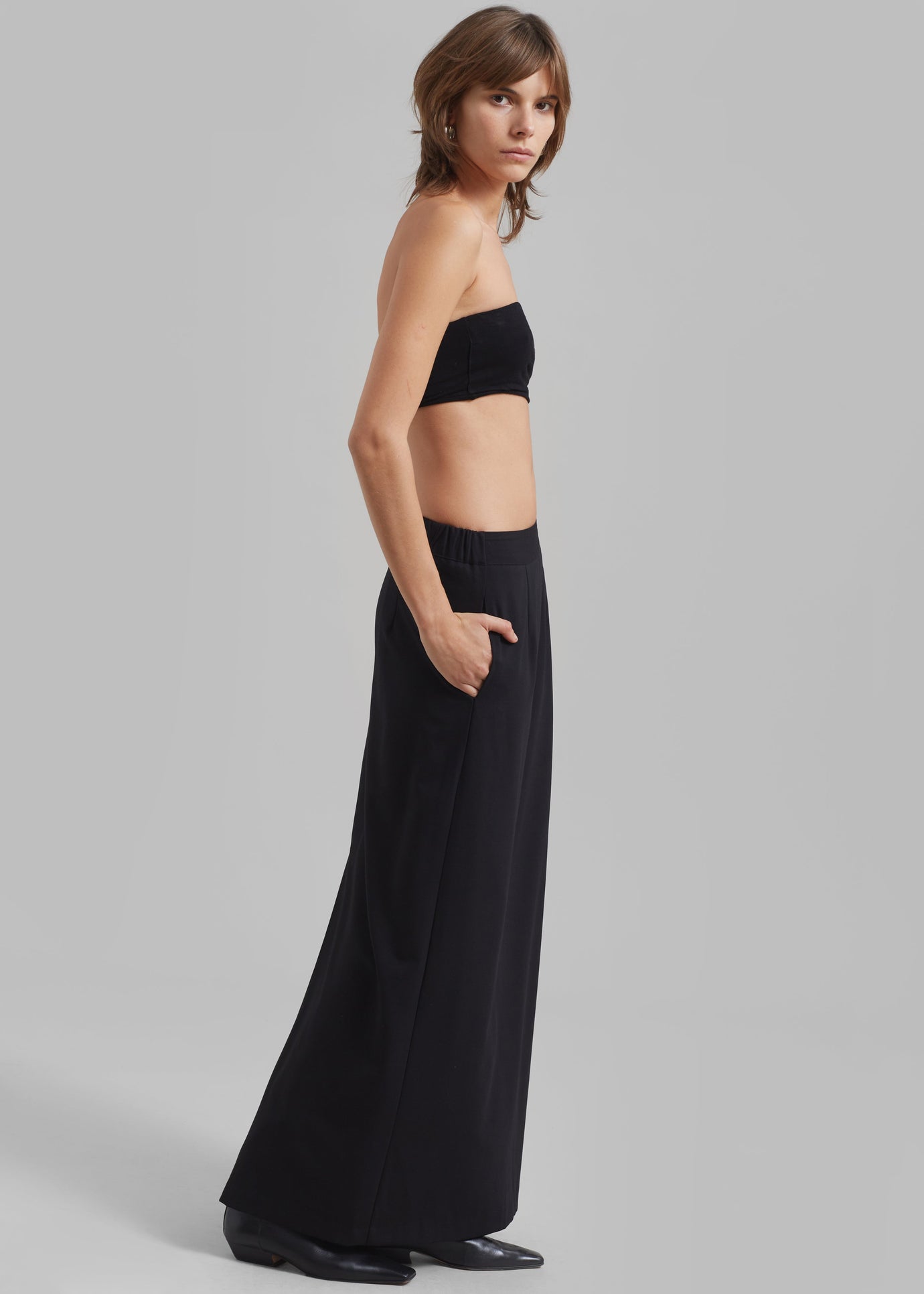 Allison Long Skirt - Black - 1