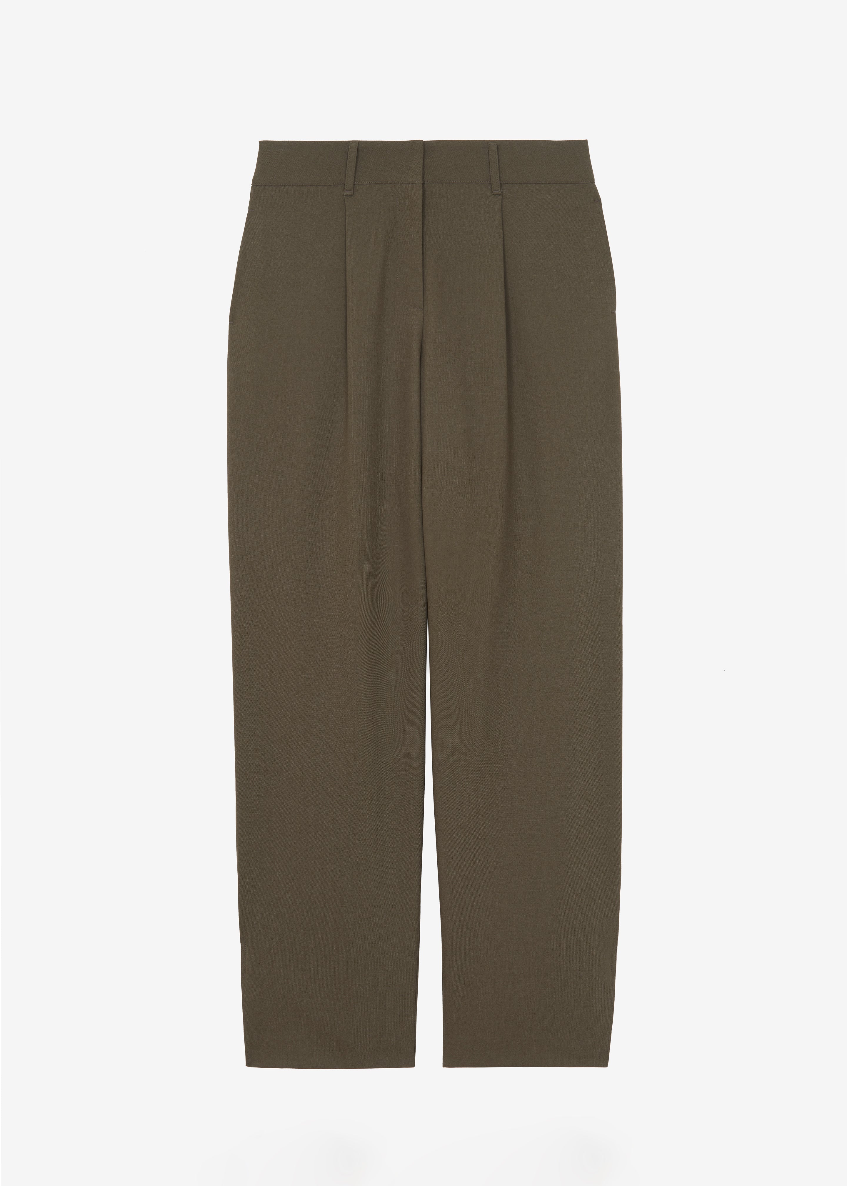Amara Trousers - Khaki - 9