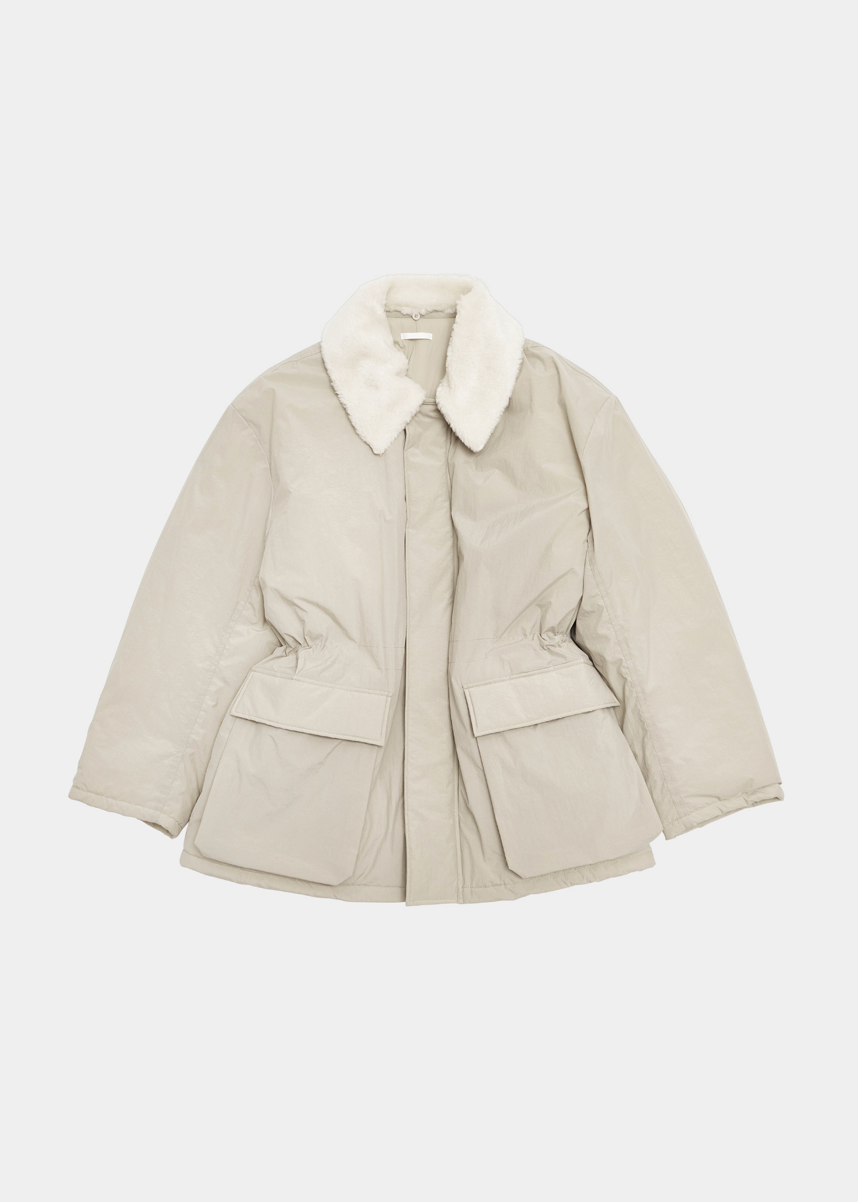 Amomento Padded Safari Jumper - Beige - 6