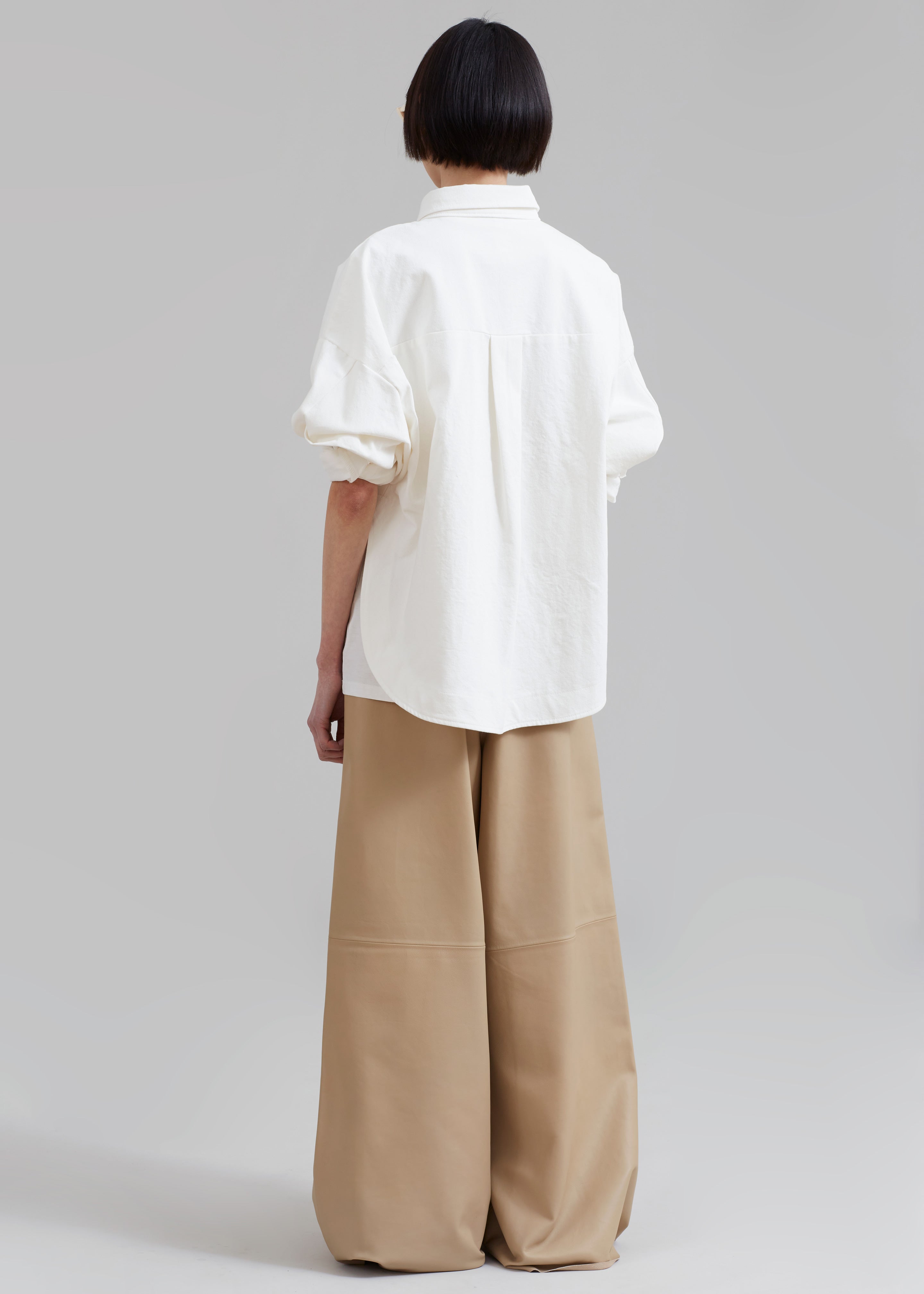 Arden Overshirt - Cream - 9