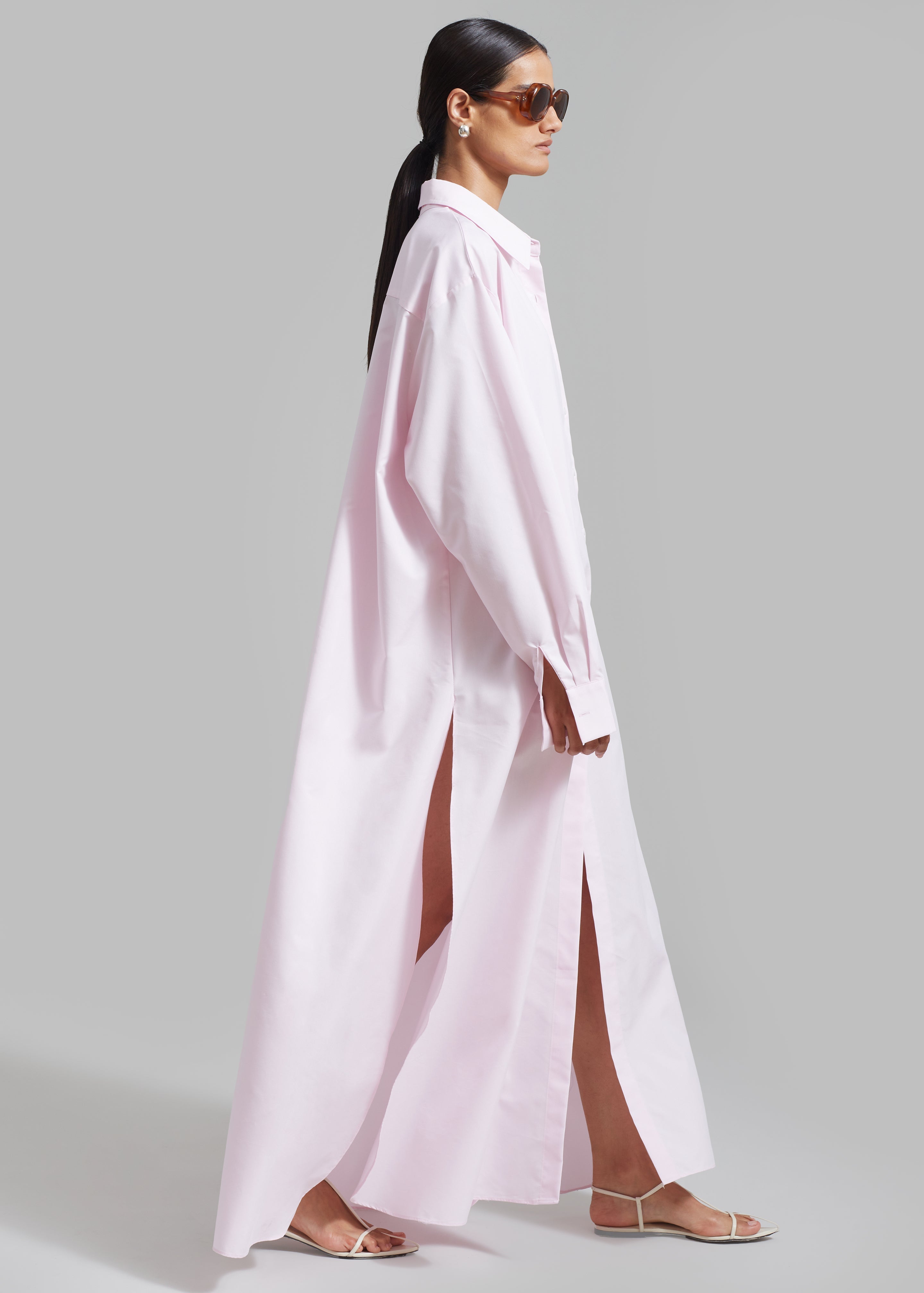 Avery Shirt Dress - Petal - 2