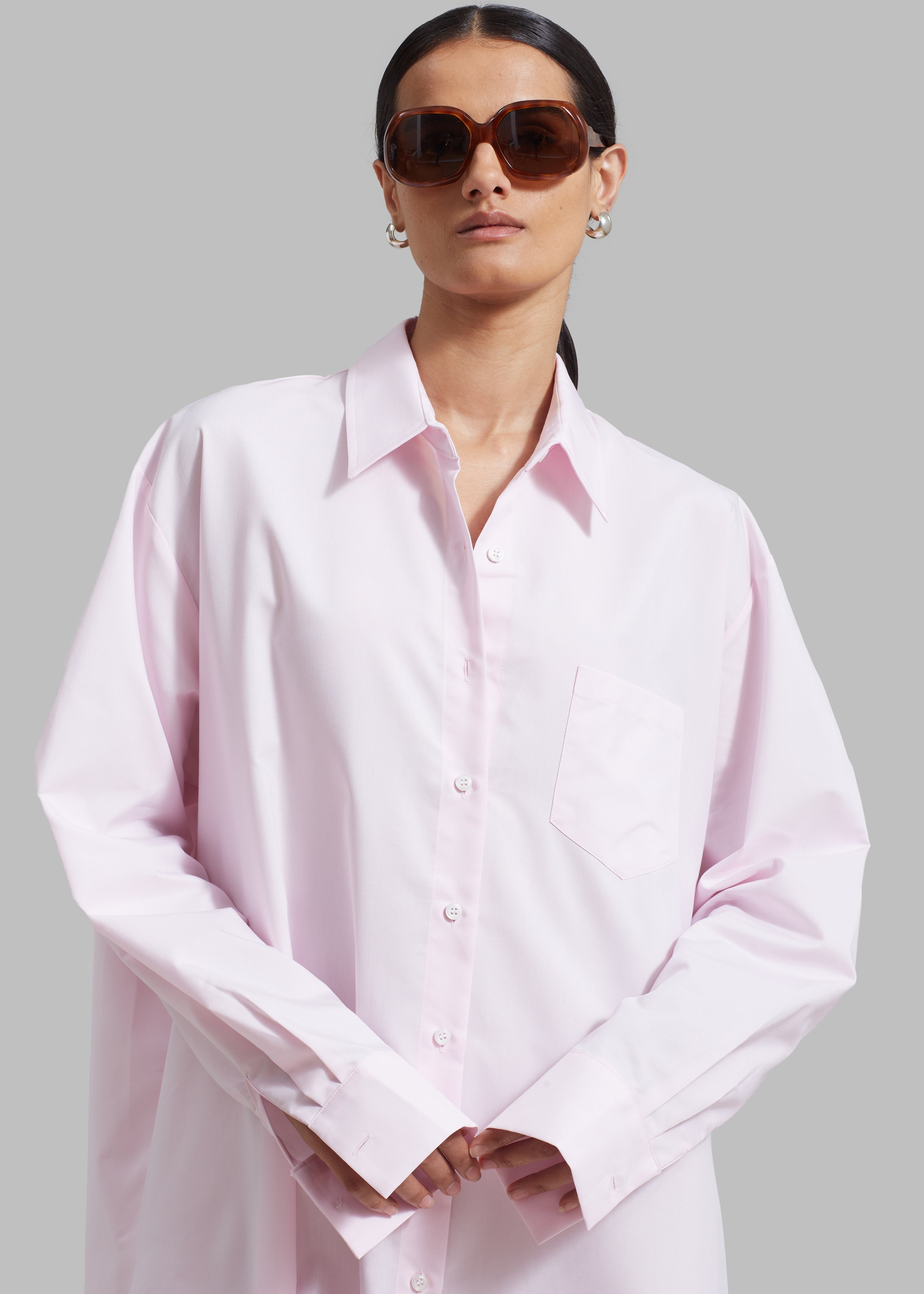 Avery Shirt Dress - Petal - 5