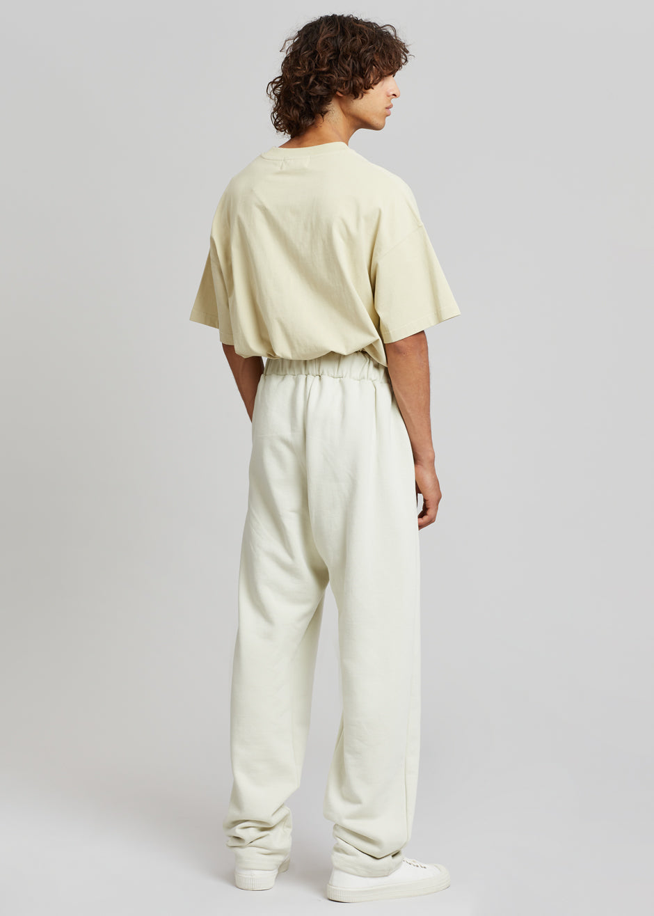 Alec Pleated Jogger Pants - Beige - 6