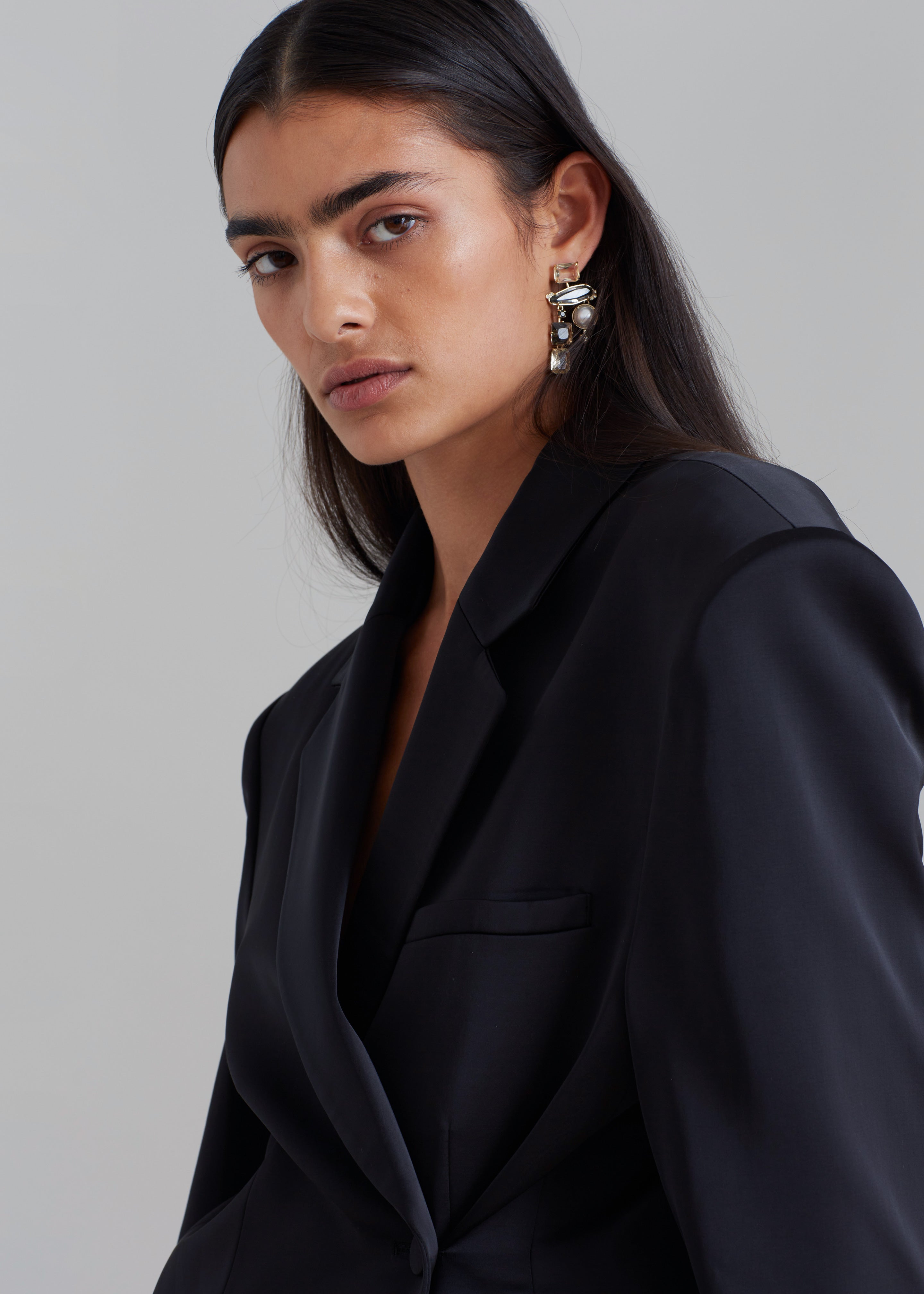 Angelica Blazer - Black - 4