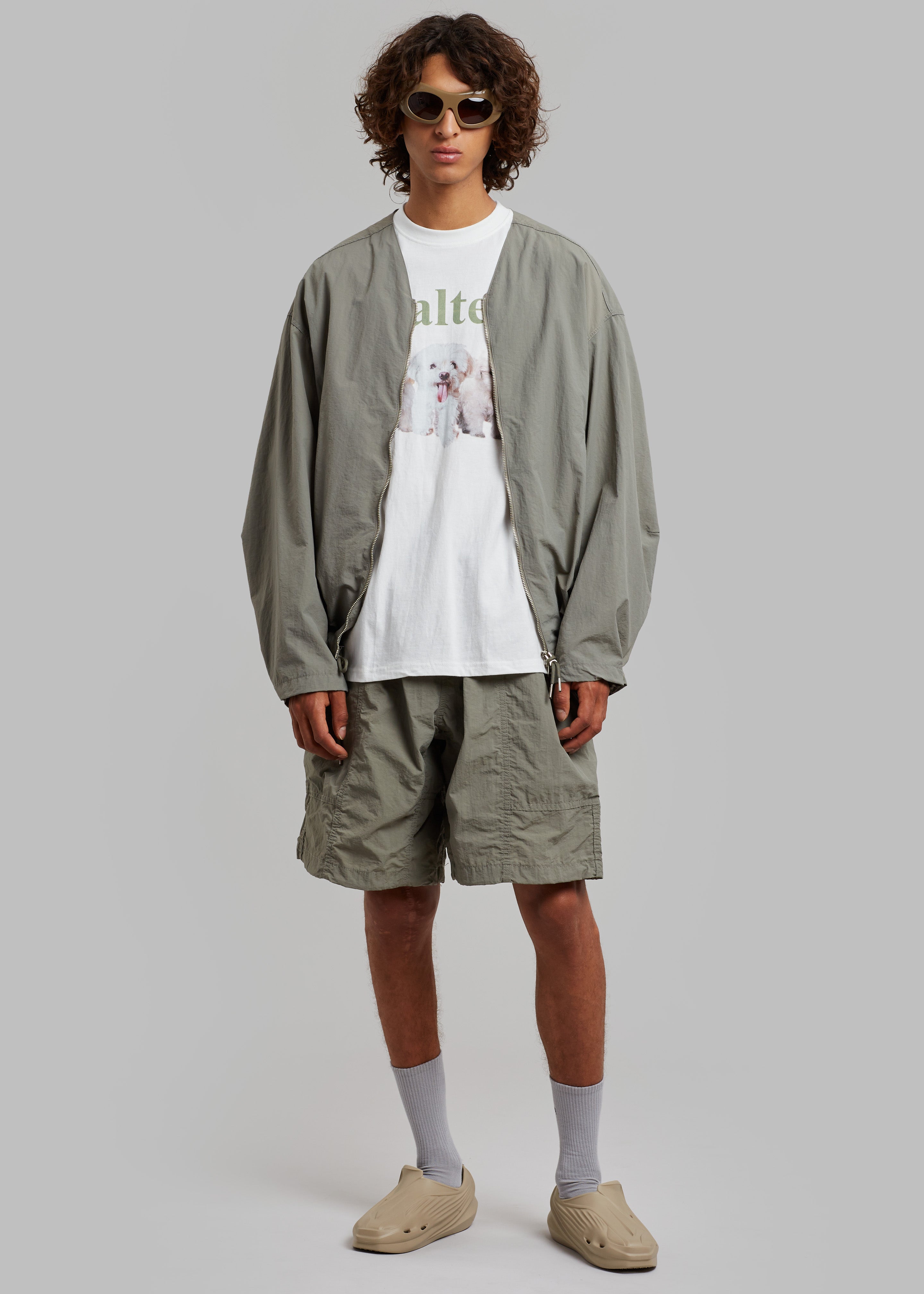 Arel Zipper Jacket - Olive - 2