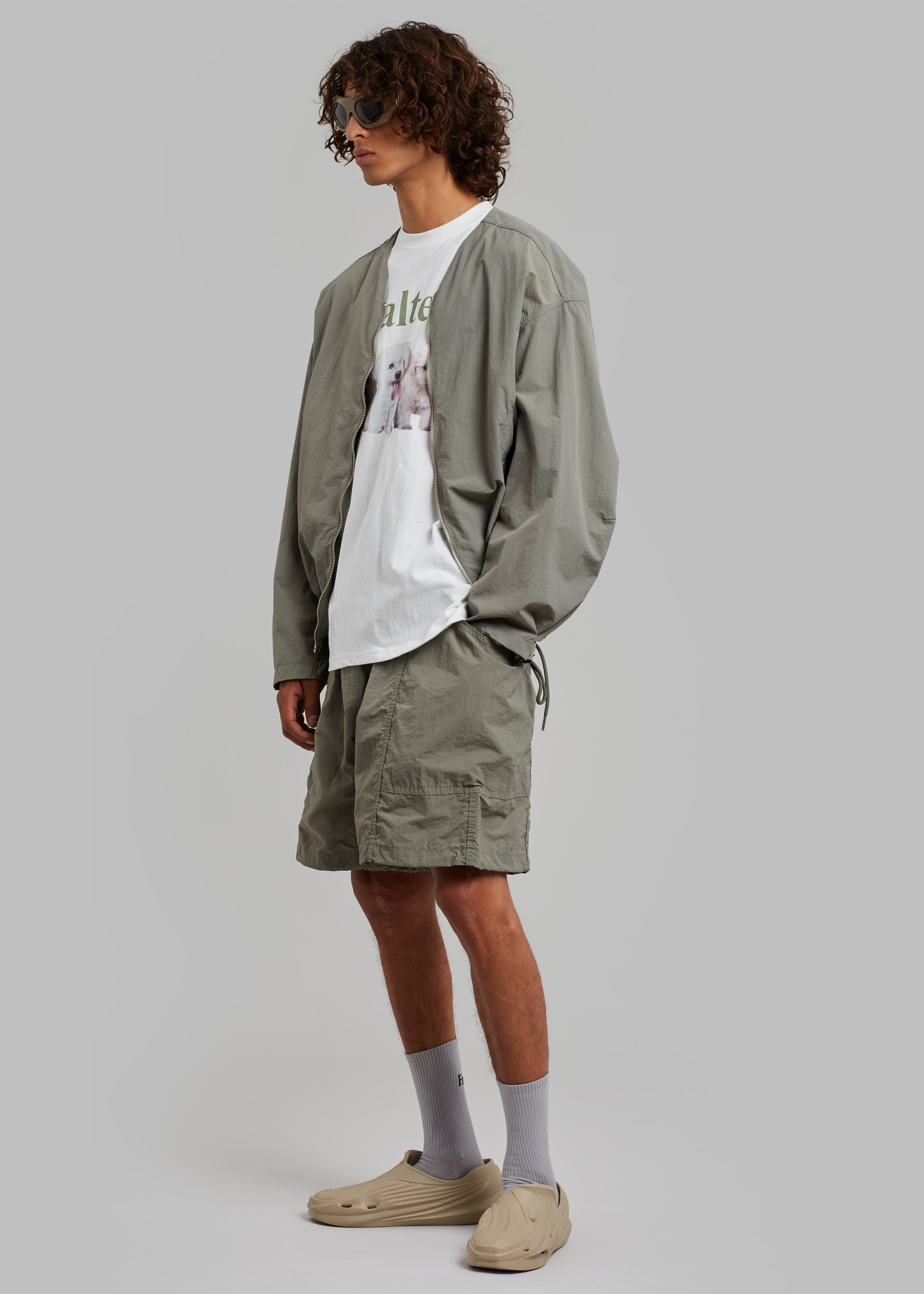 Arel Zipper Jacket - Olive - 4