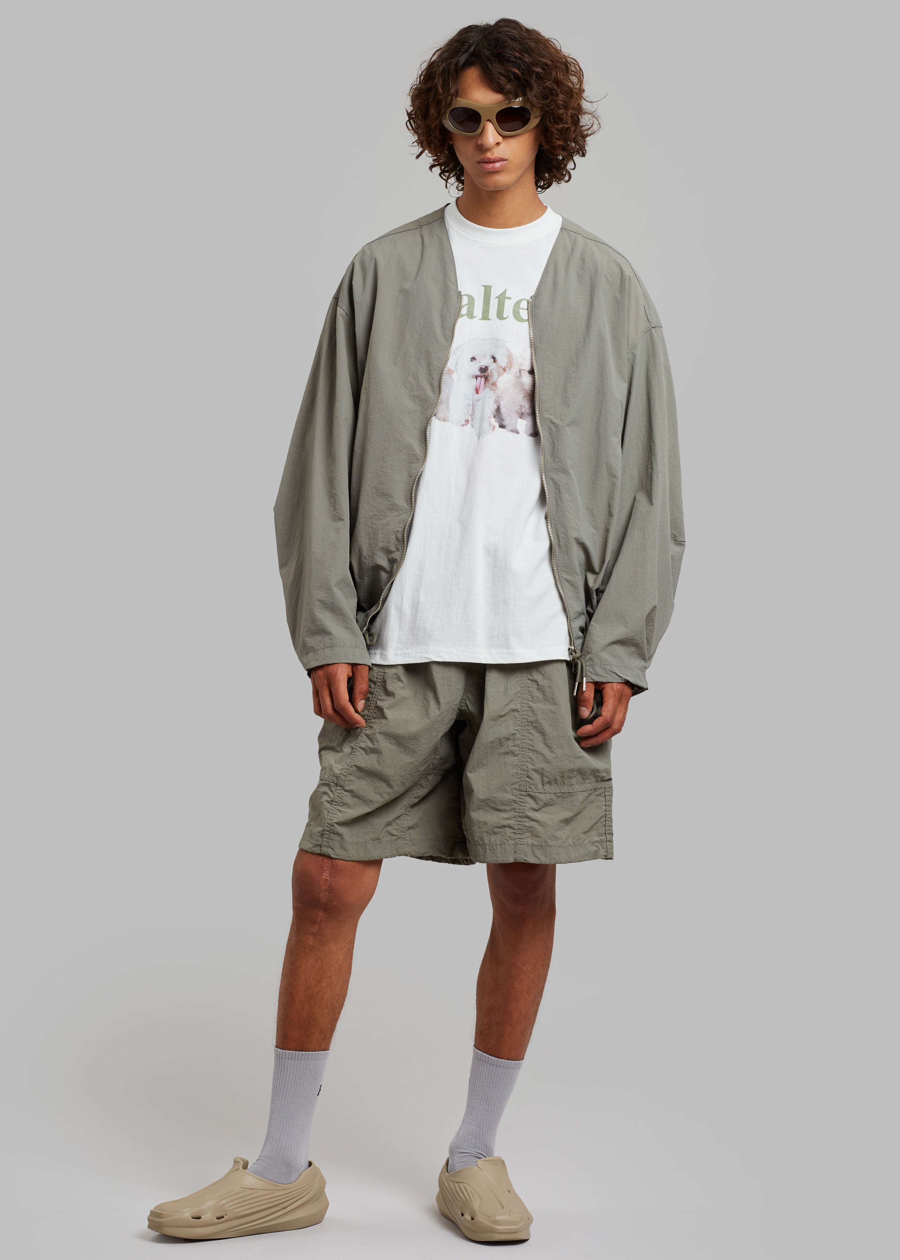 Arel Zipper Jacket - Olive - 3