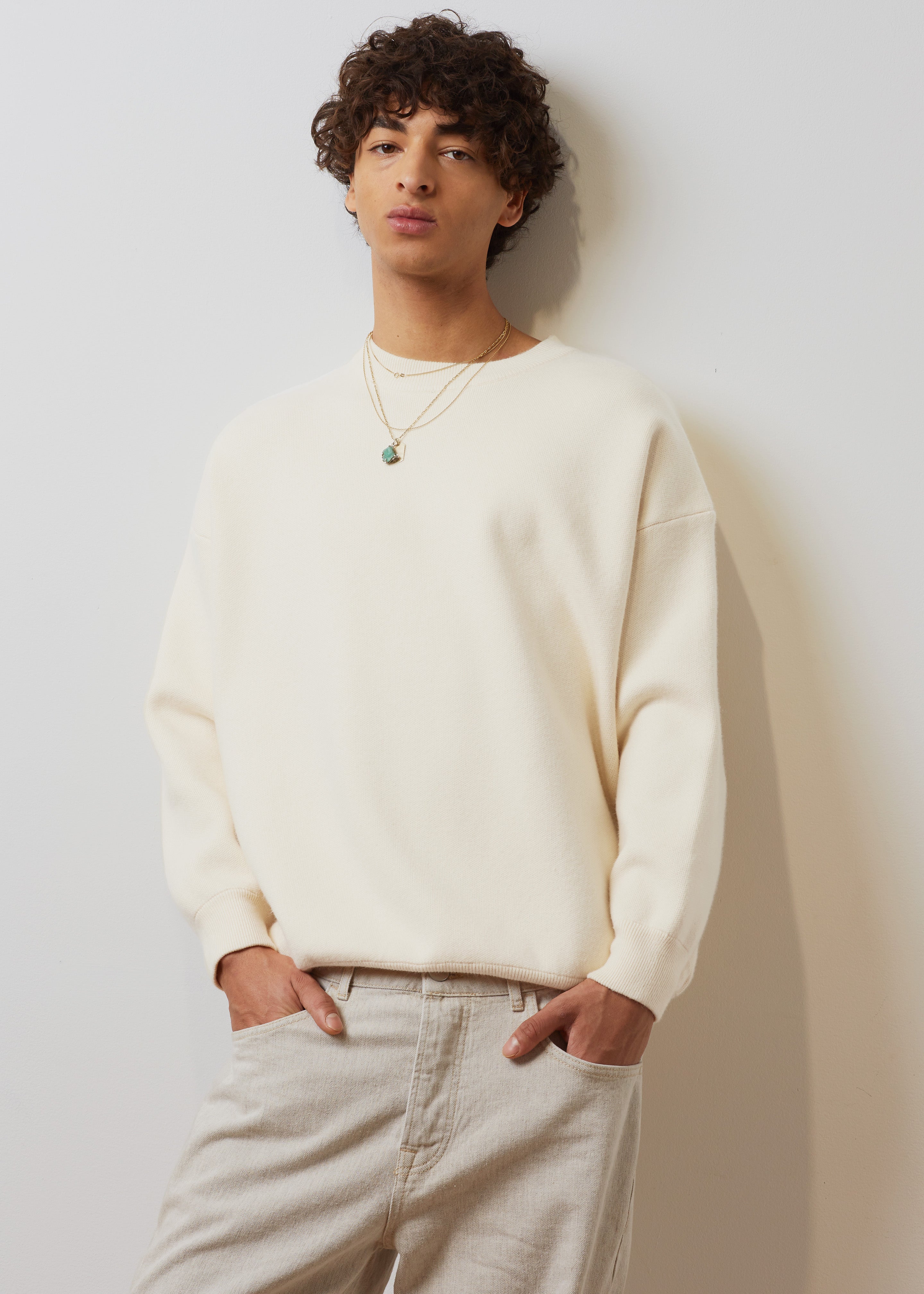 Arne Sweater - Cream - 2