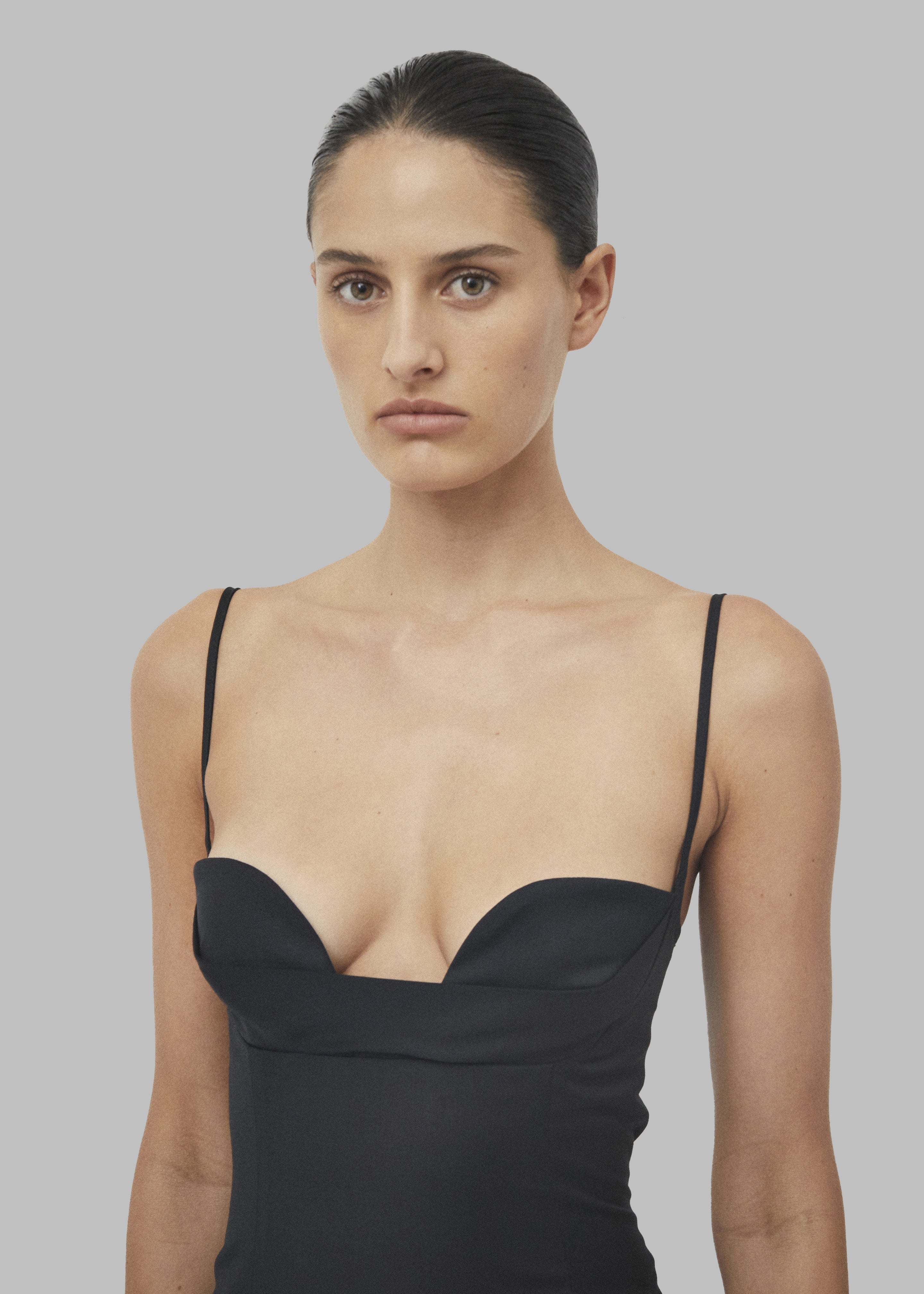 Beare Park Cowl Neck Pencil Dress - Black - 5