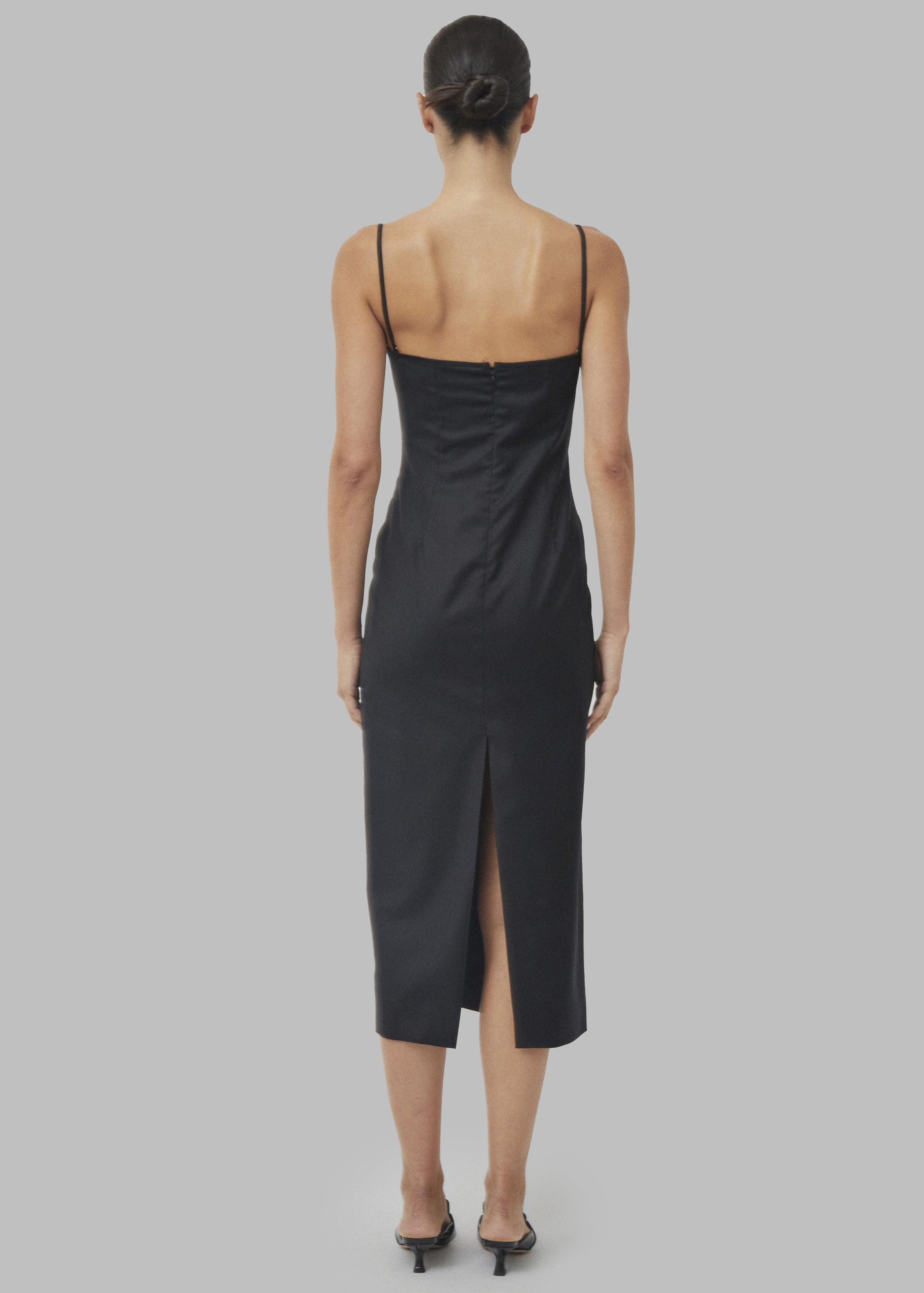 Beare Park Cowl Neck Pencil Dress - Black - 8