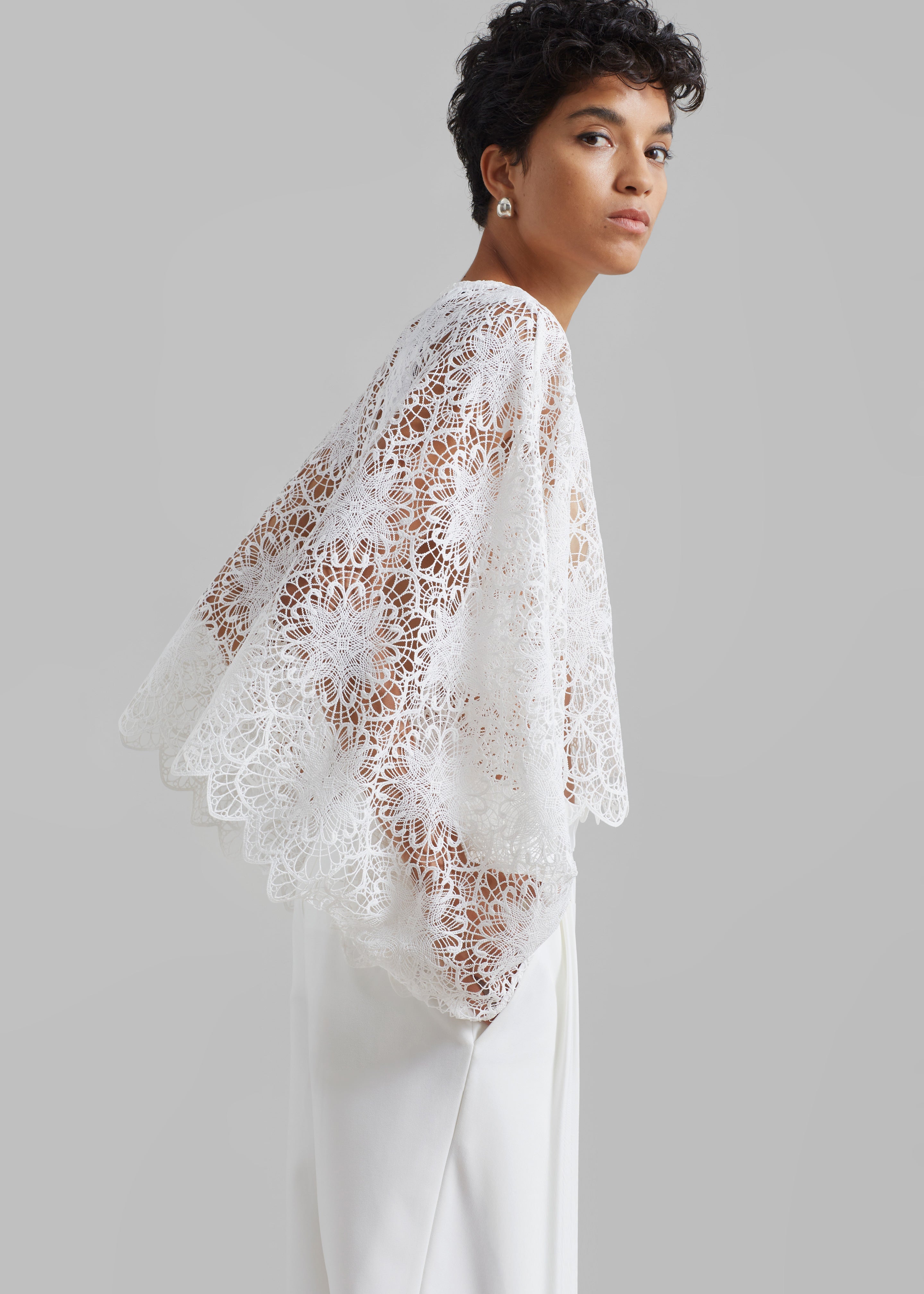 Beaufille Kubrick Blouse - Ivory - 2