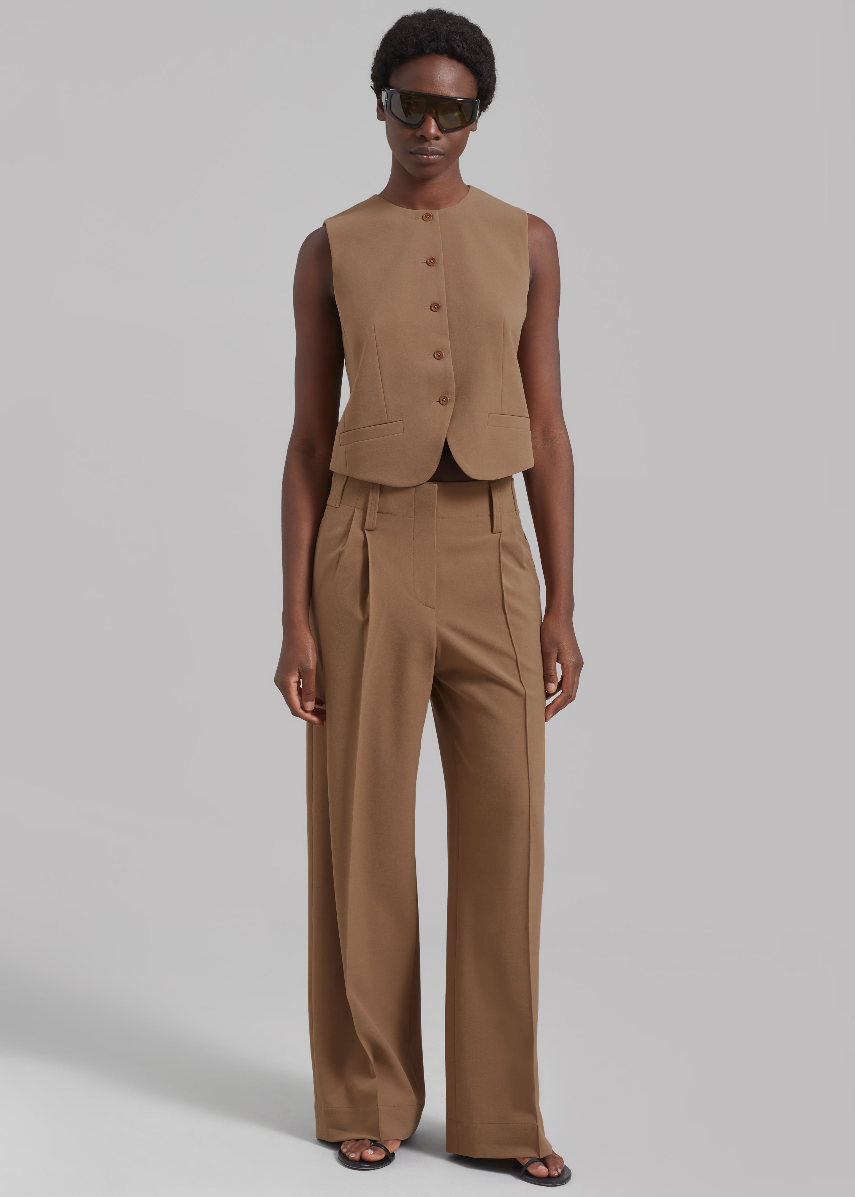 Beaufille Rubens Vest - Camel - 4