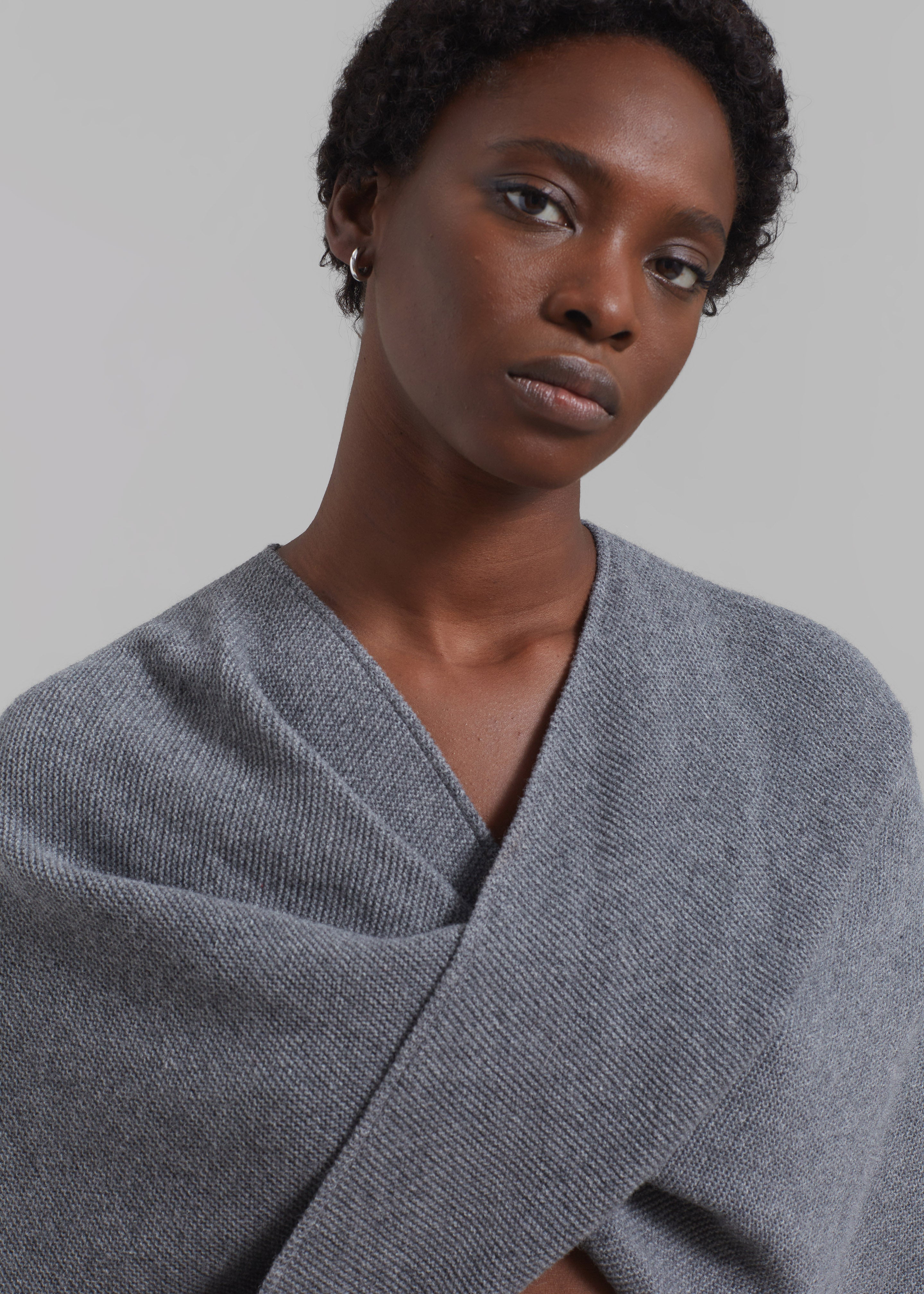 Beaufille Twist Sweater - Grey - 5
