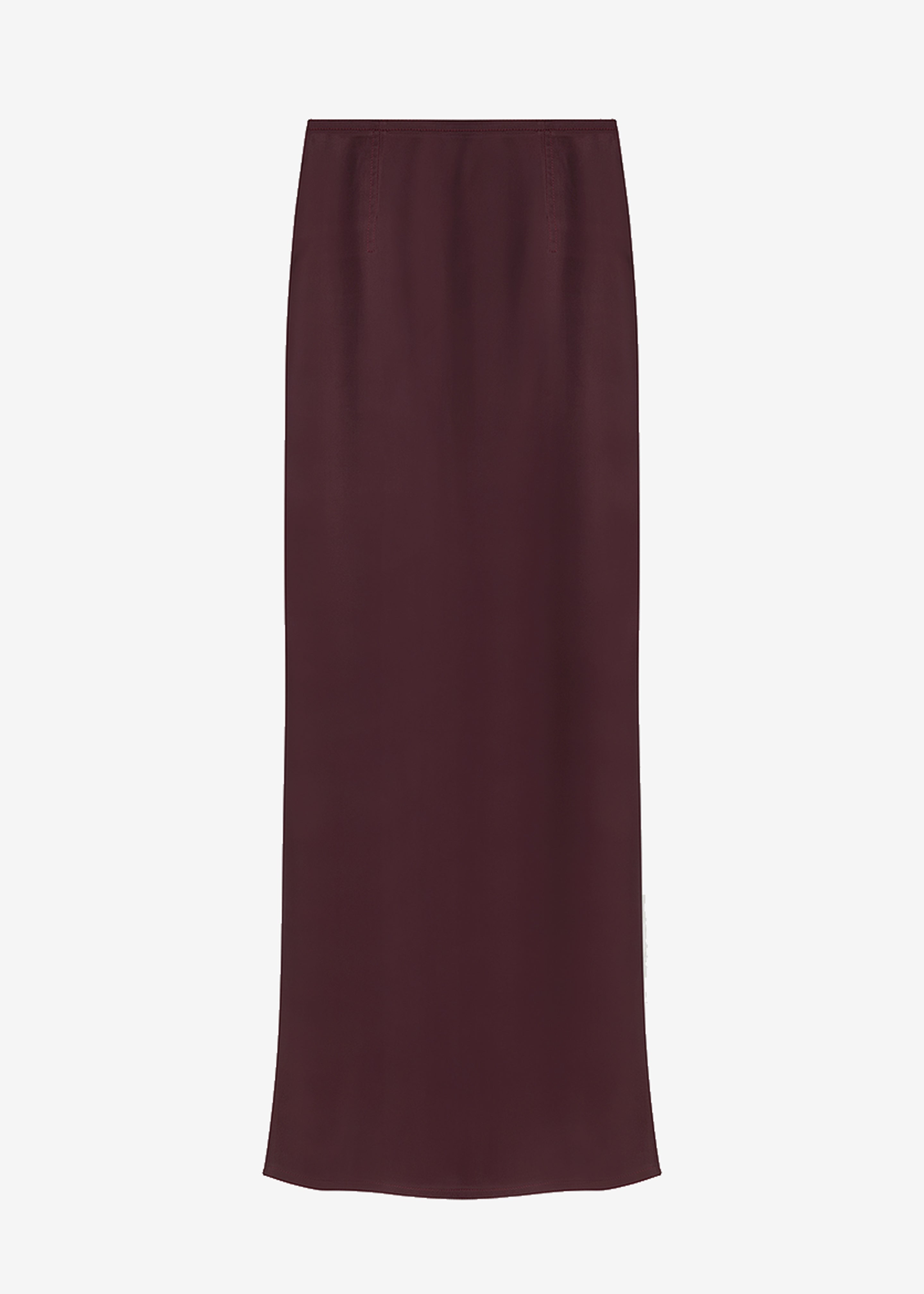 Bevza Ankle Length Skirt - Burgundy Brown - 8