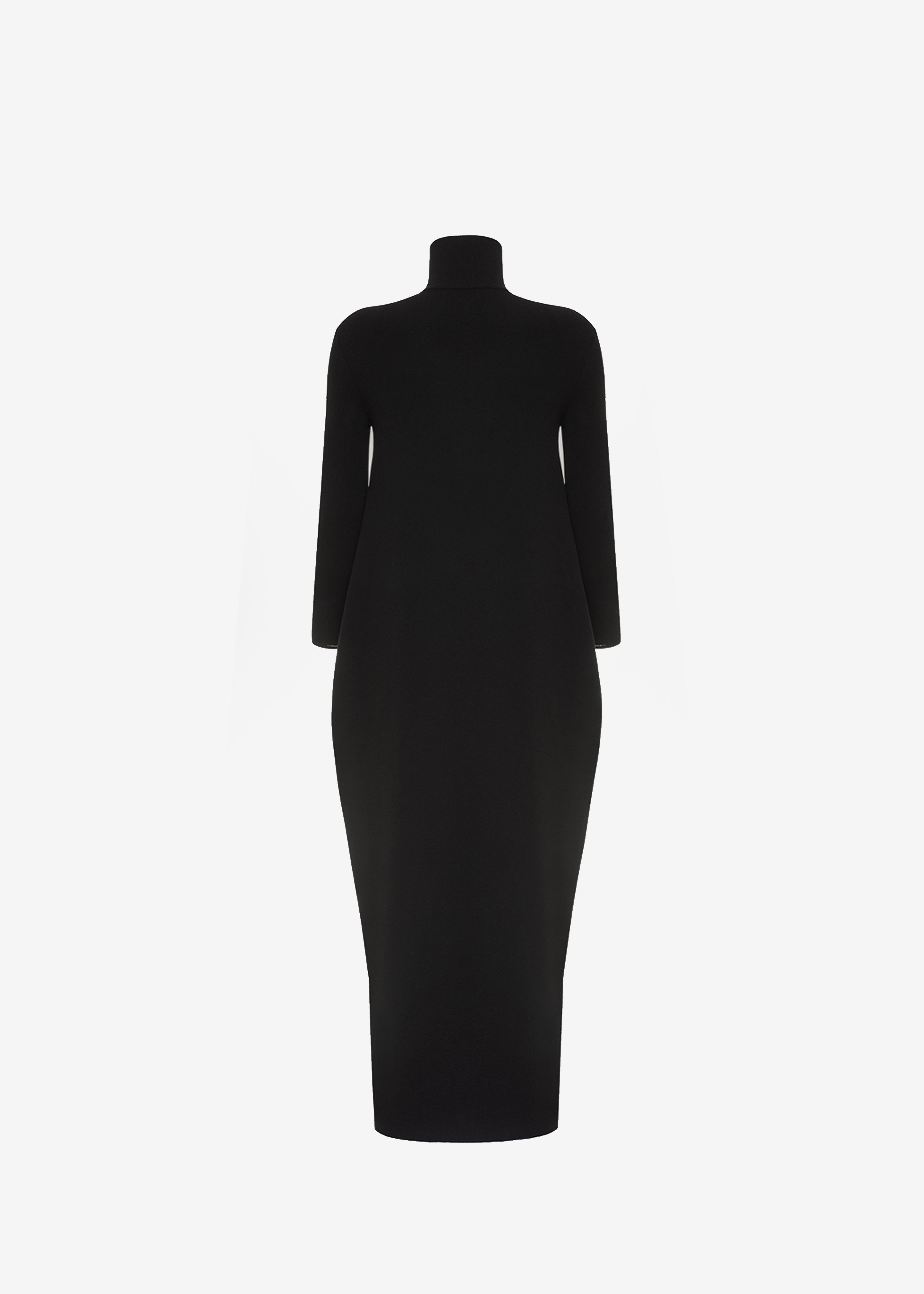 Bevza Egg Knitted Dress - Black - 8
