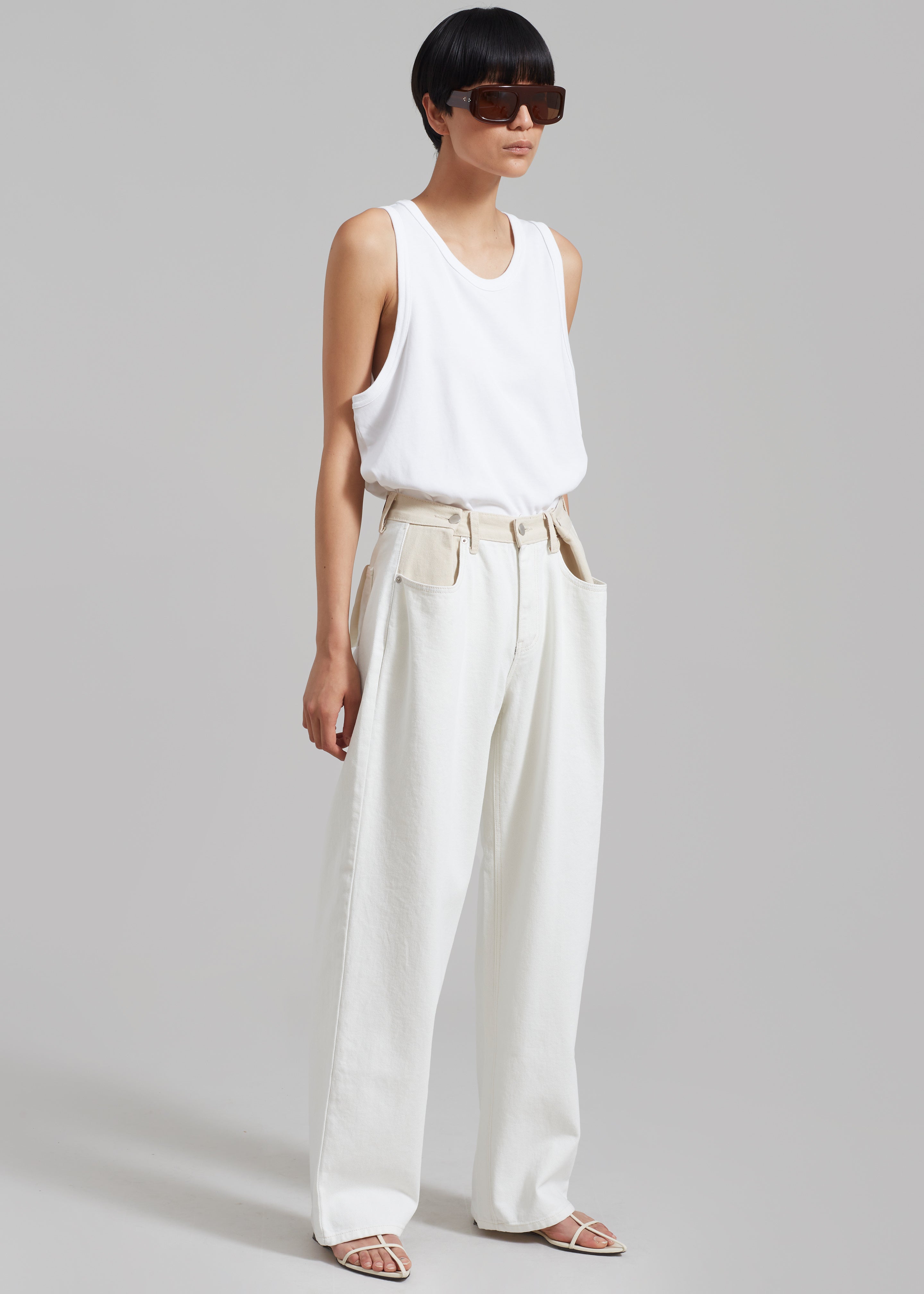 Briston Boxy Tank - White - 8