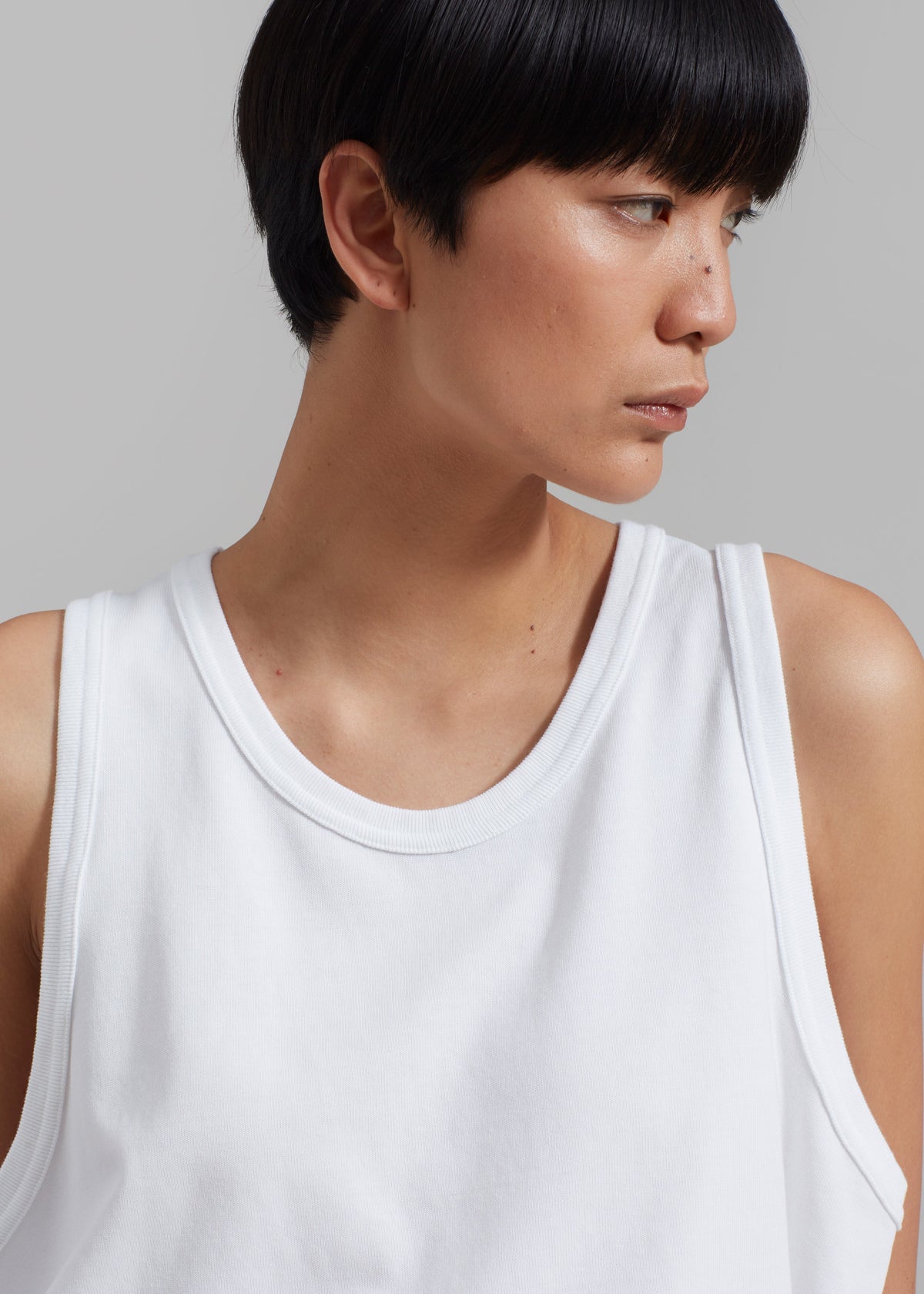 Briston Boxy Tank - White - 7