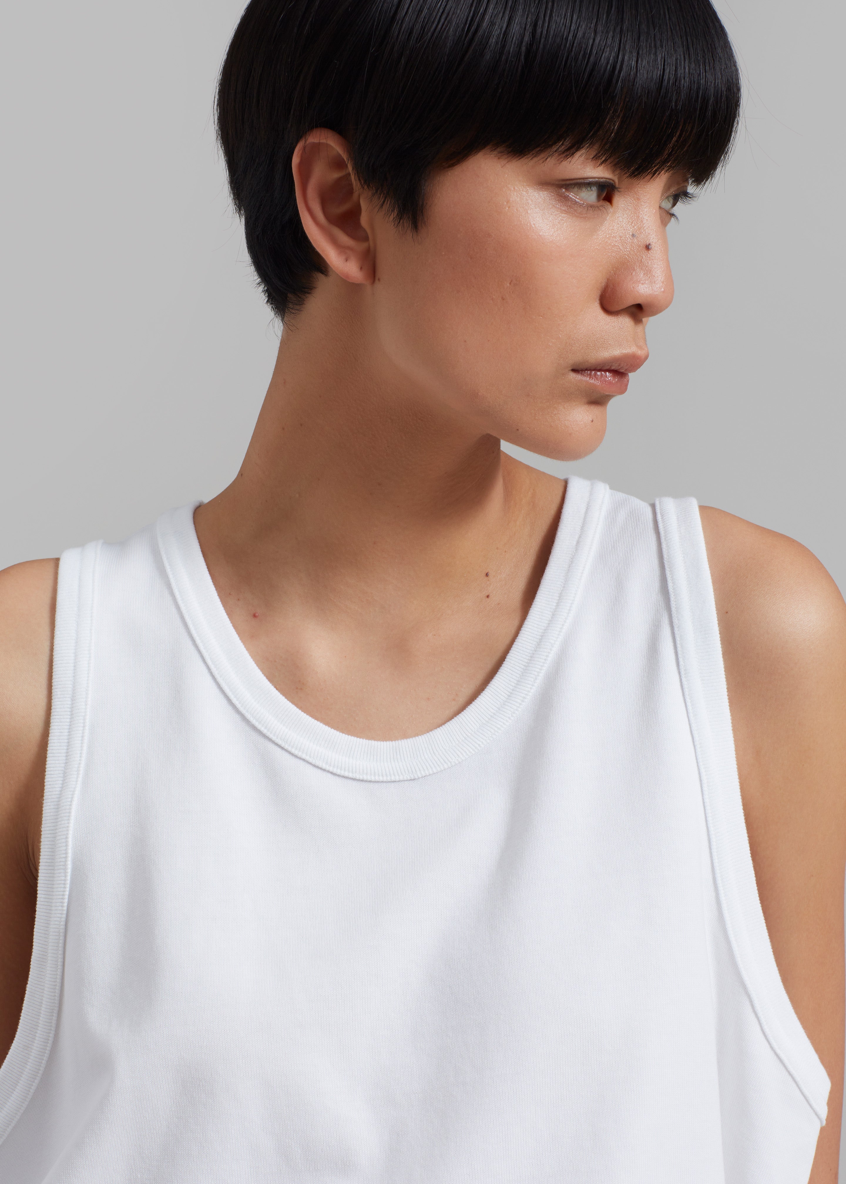 Briston Boxy Tank - White - 7