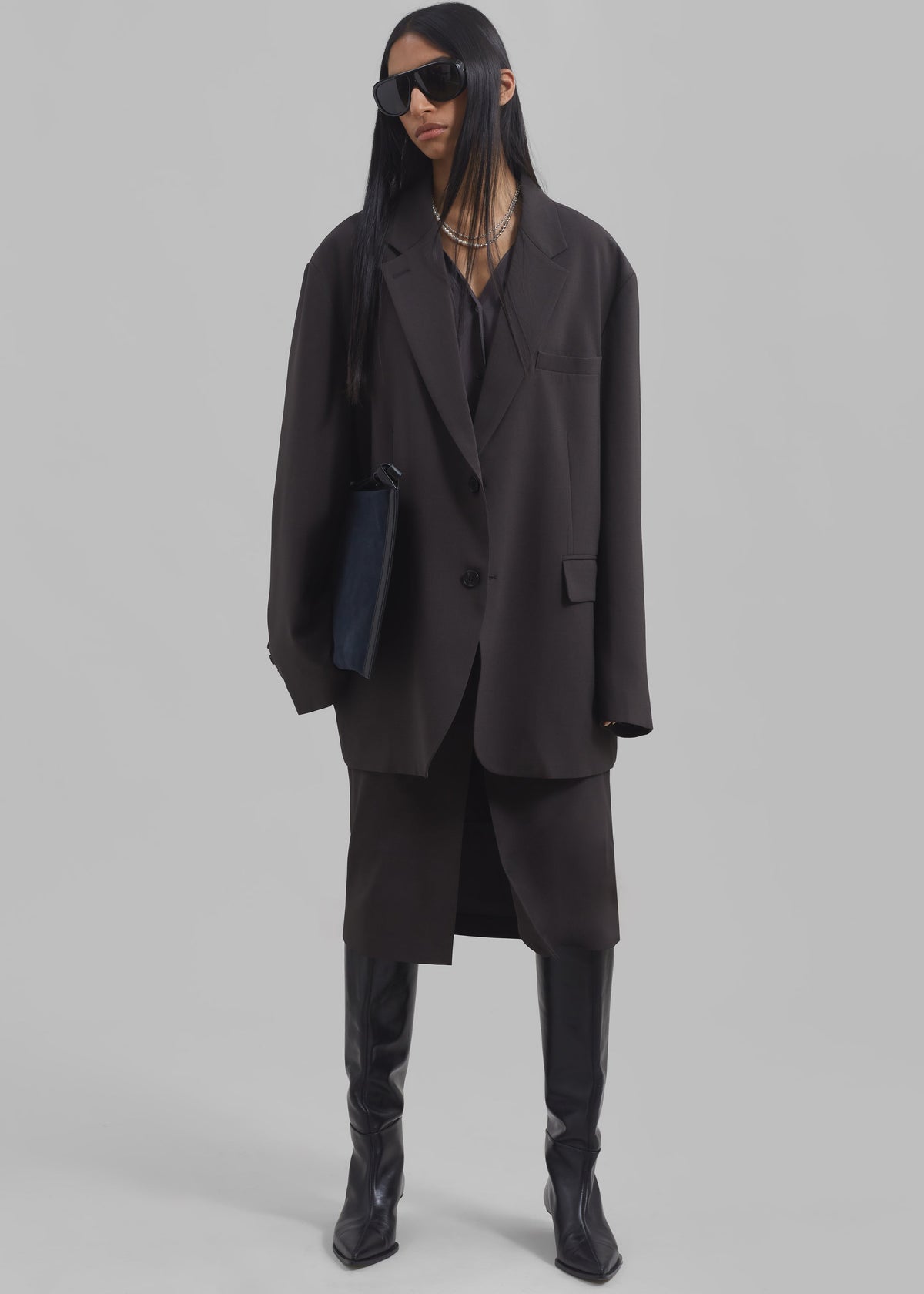 Brooklyn Blazer - Charcoal - 1