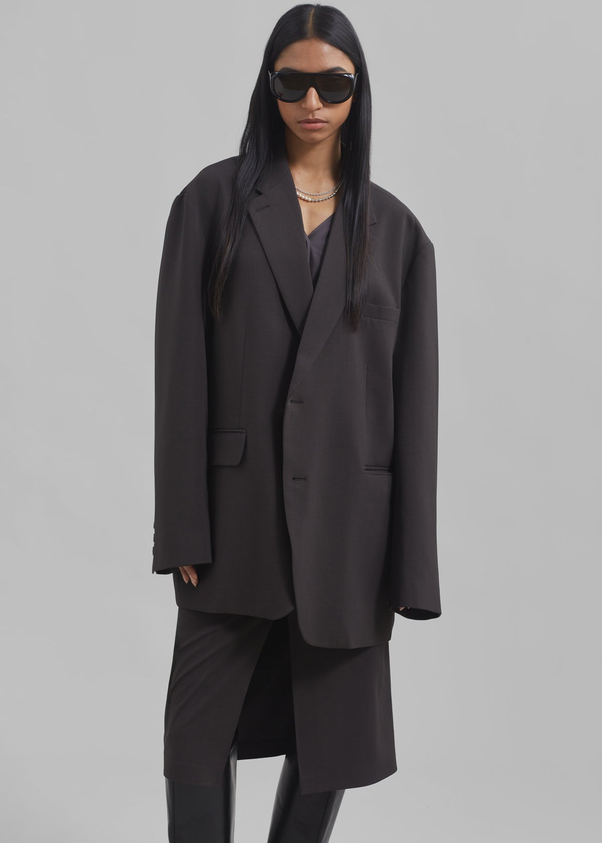 Brooklyn Blazer - Charcoal - 6
