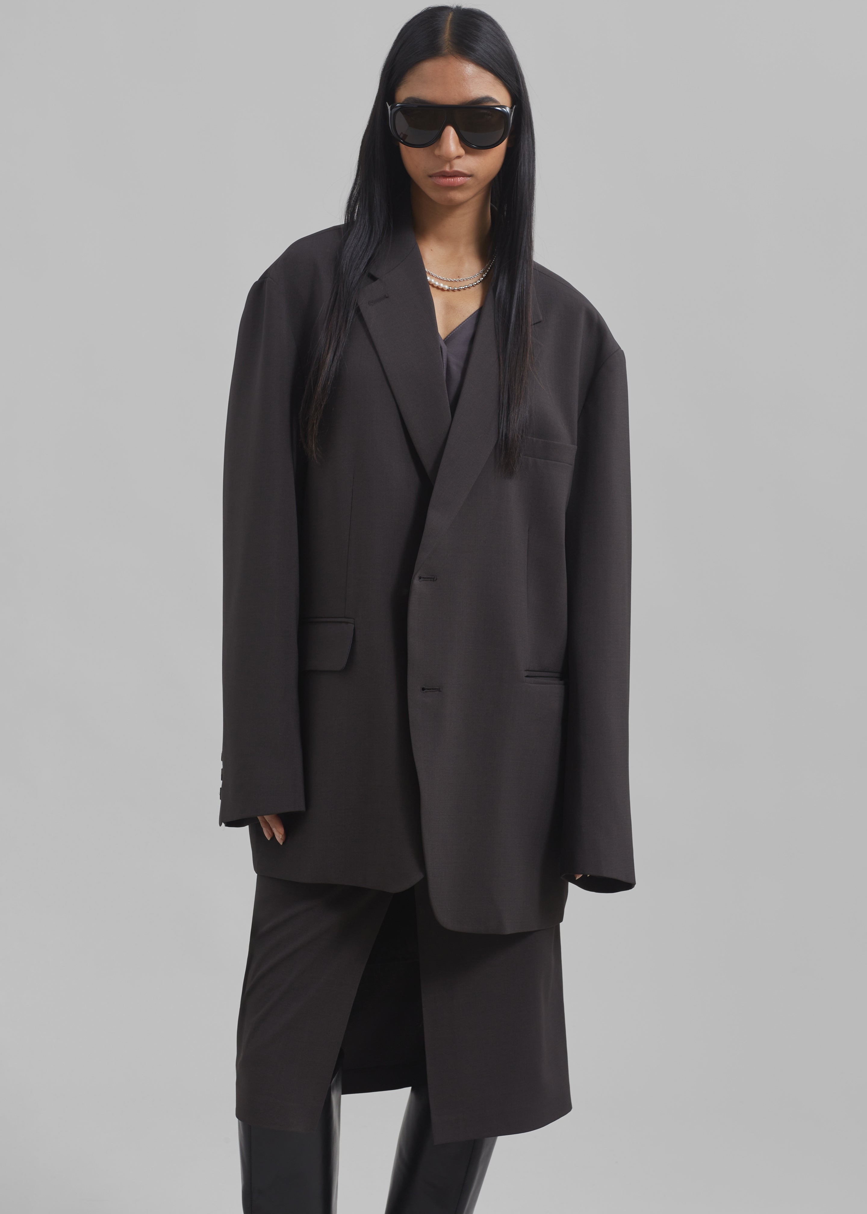 Brooklyn Blazer - Charcoal - 6