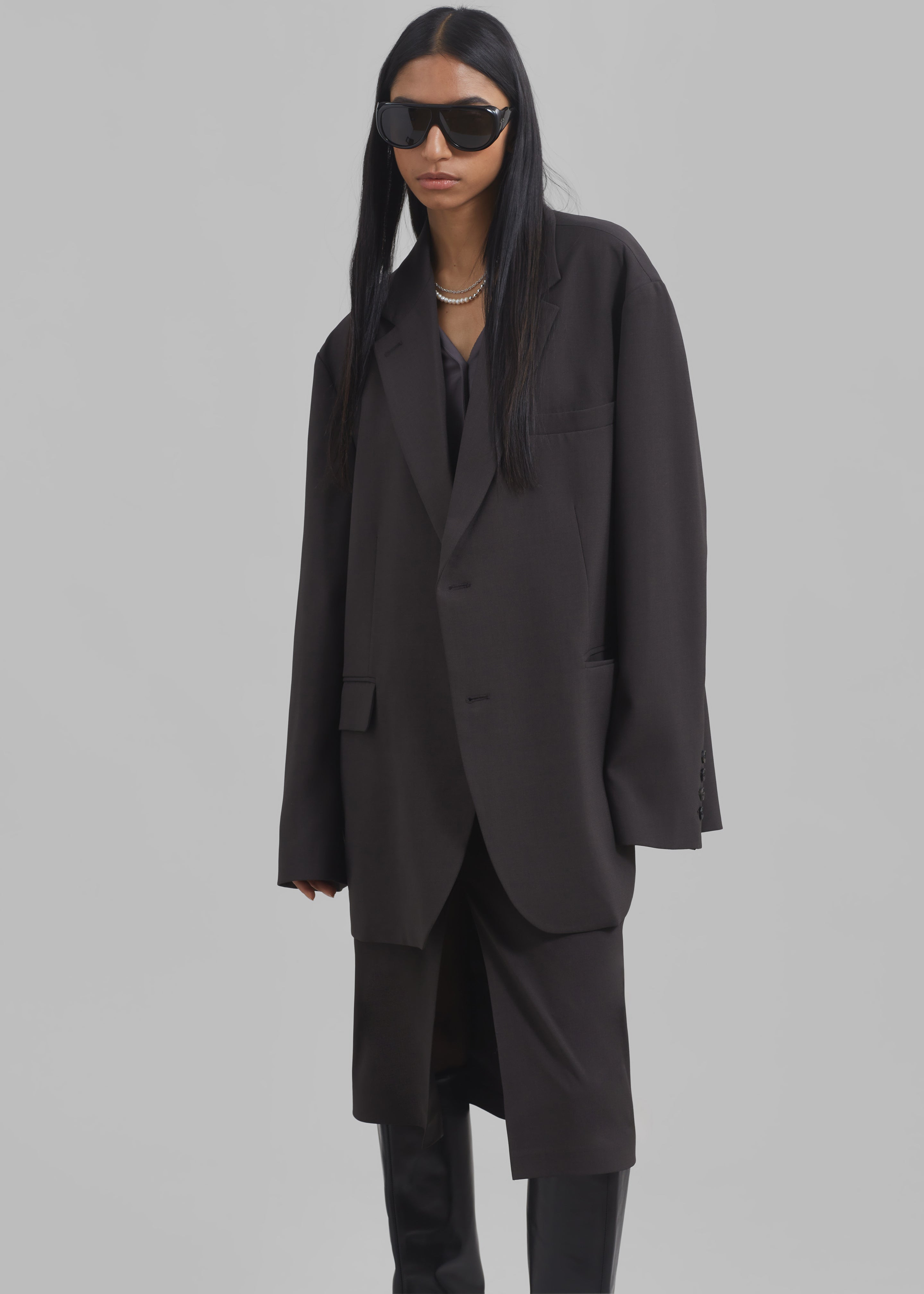 Brooklyn Blazer - Charcoal - 2