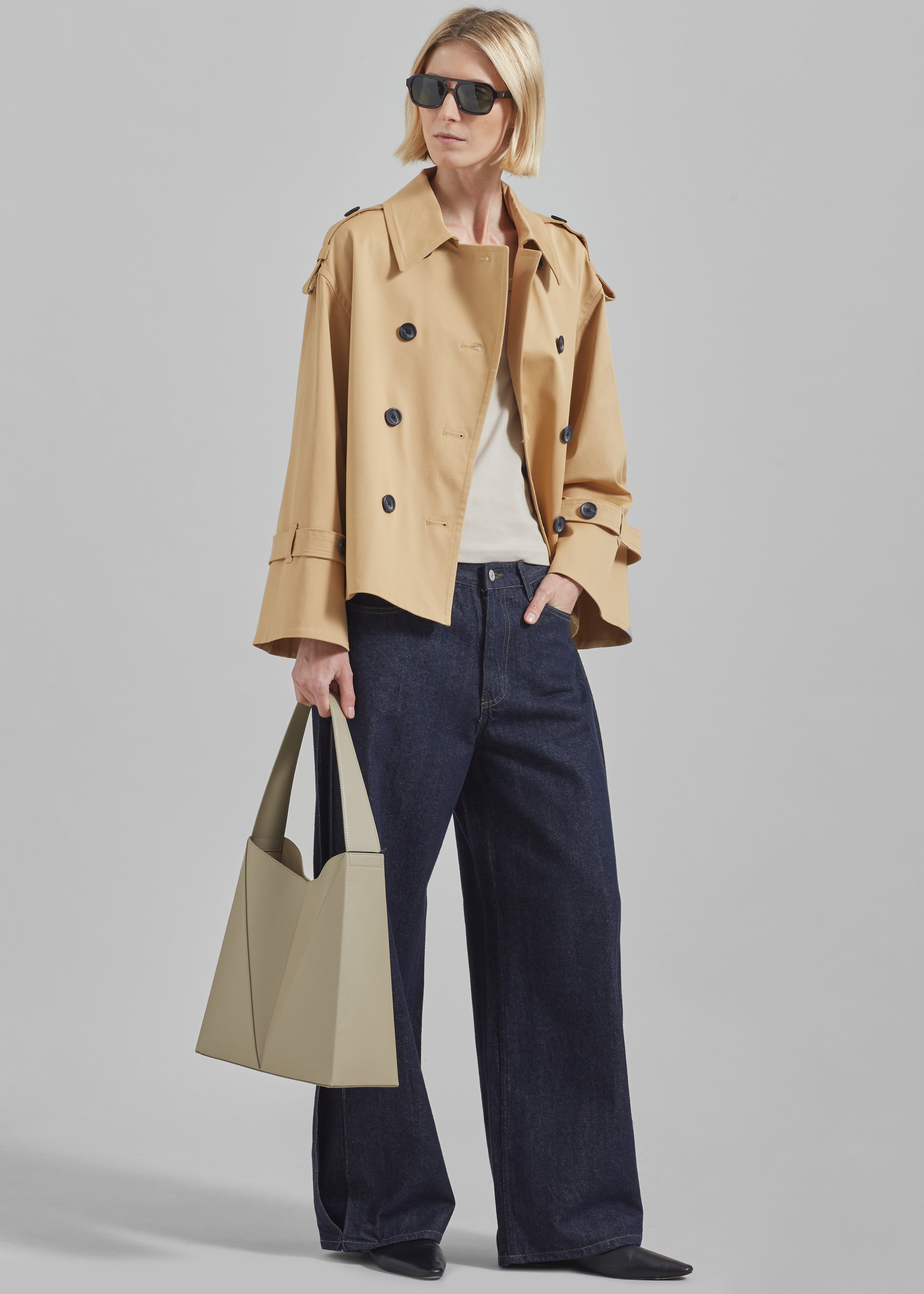 By Malene Birger Alisandra Trench Jacket Sand Beige