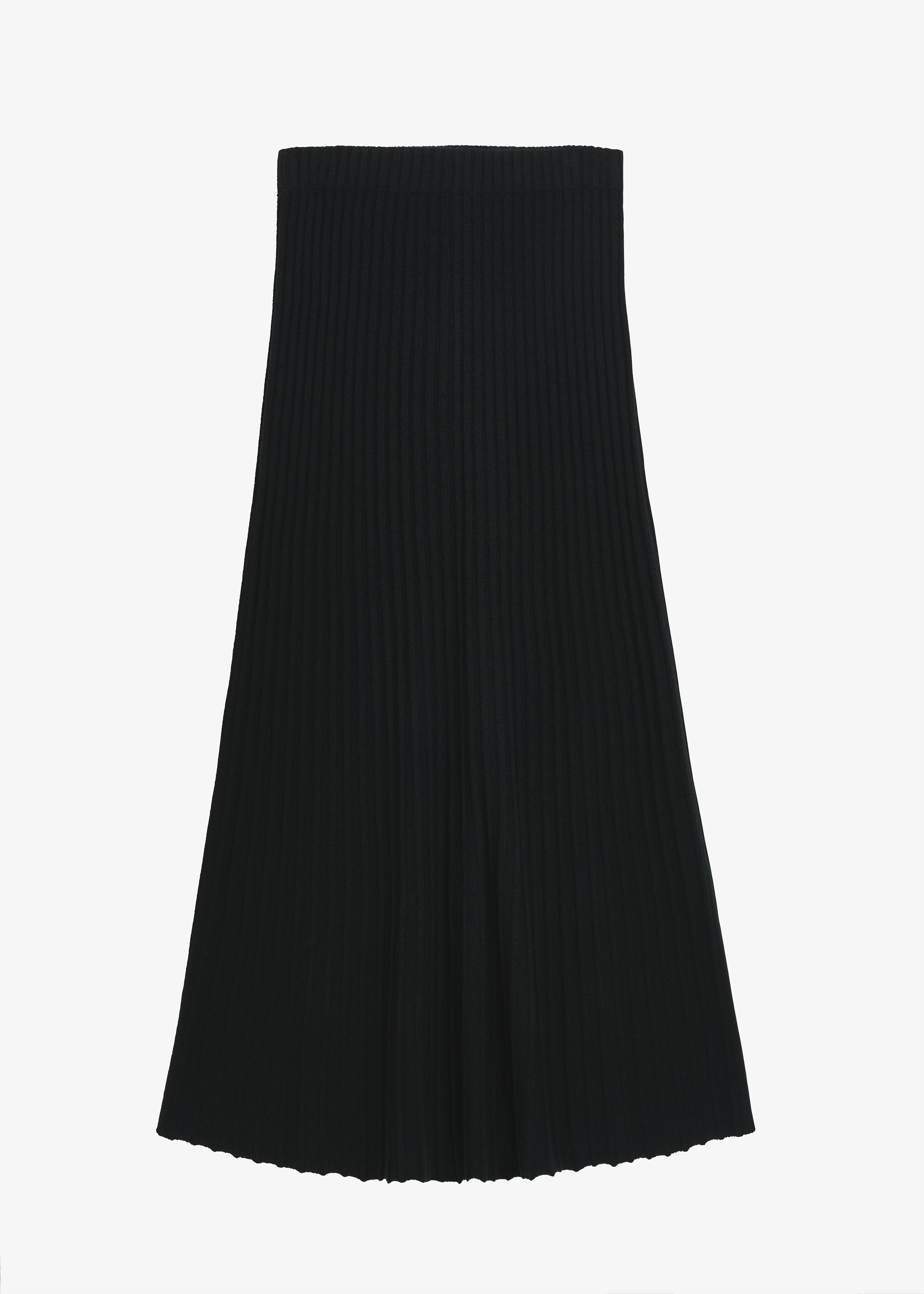 By Malene Birger Hevina Long Skirt - Black - 7
