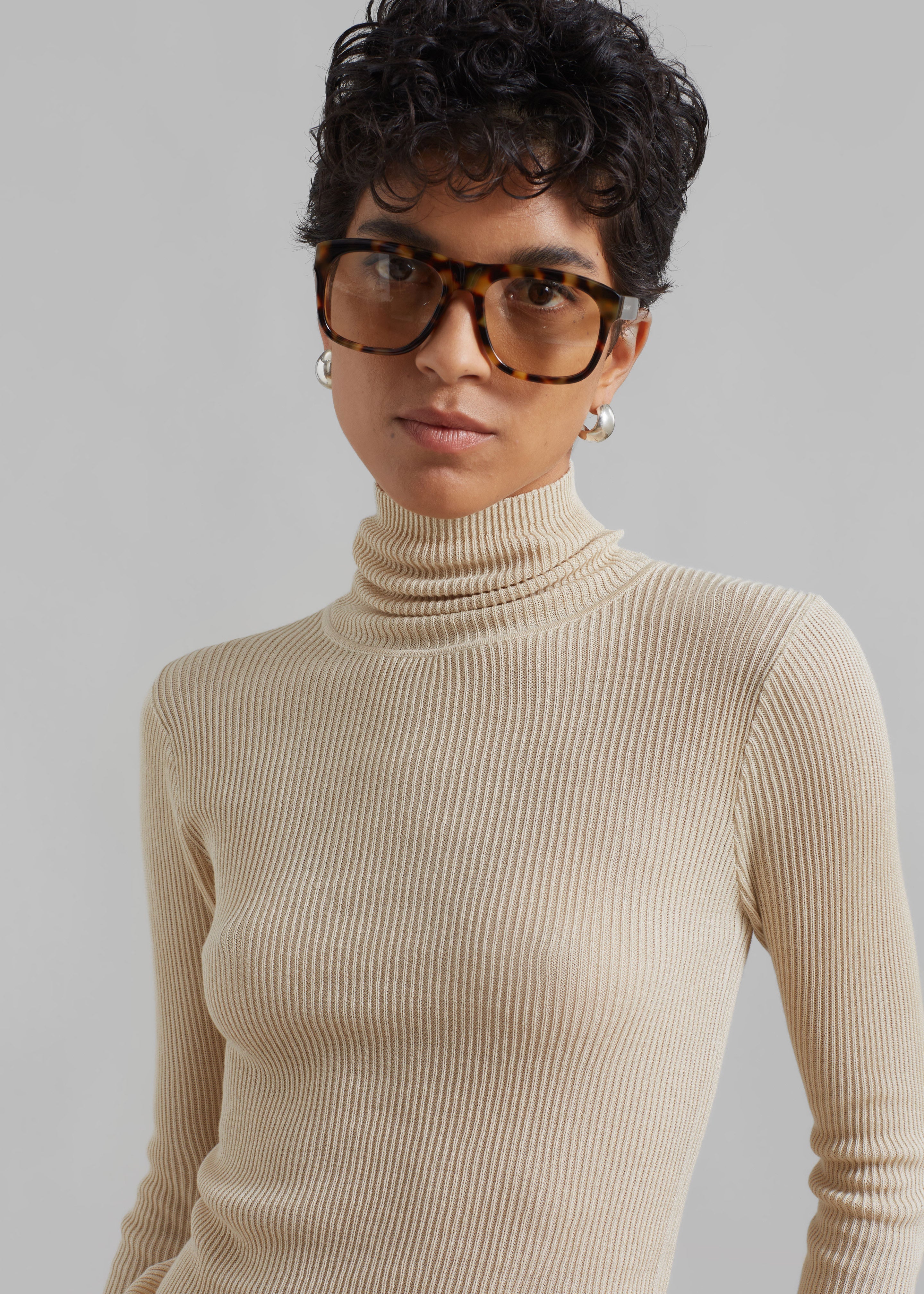 By Malene Birger Ronella Turtleneck Wood