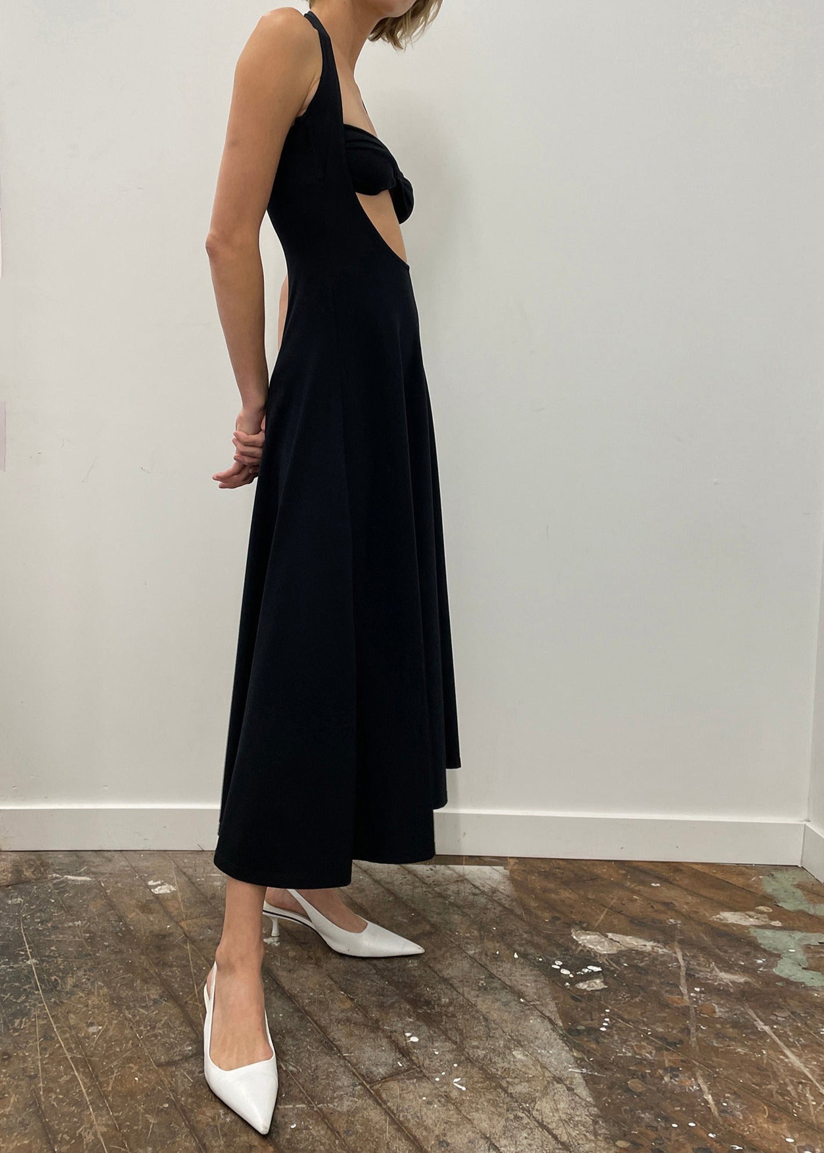 Beaufille Baes Halter Dress - Black - 3