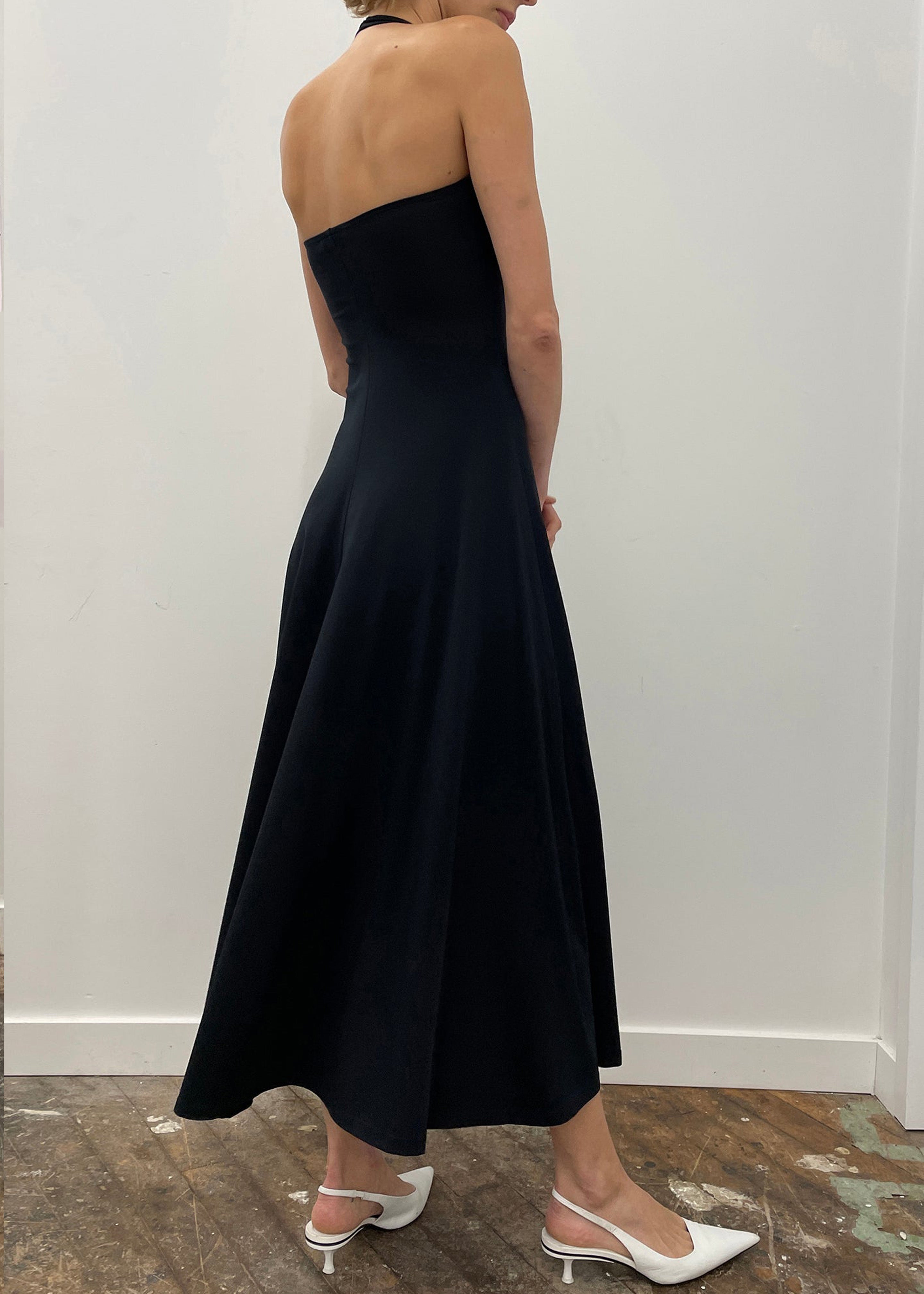 Beaufille Baes Halter Dress - Black - 4